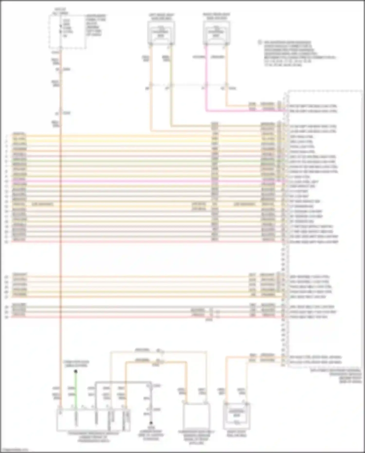 Encore GX Buick I (2019-2024): Supplemental restraints circuit (4 of 4)
