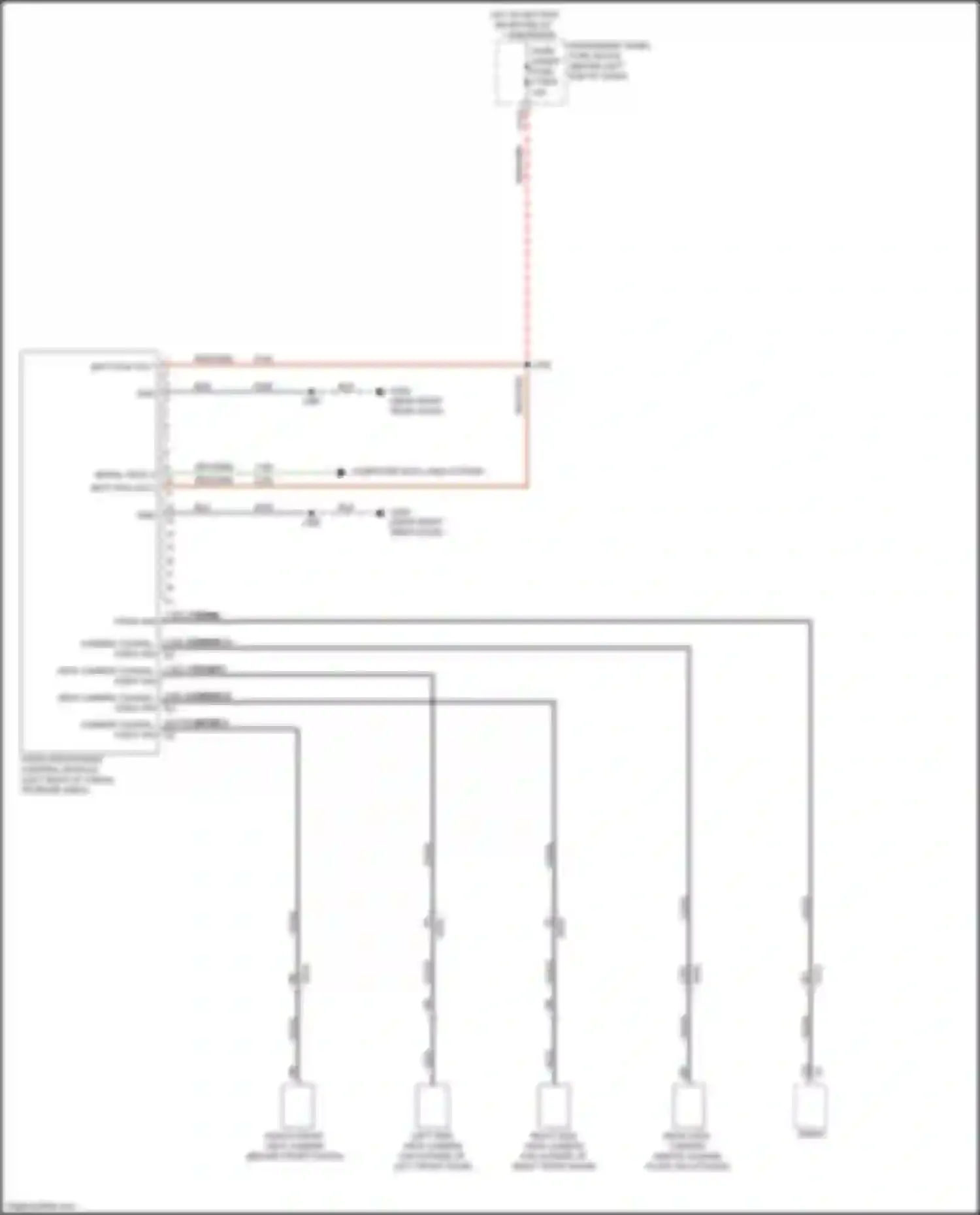 Wiring diagram 1-bg left side view camera coaxial video sig for Buick Encore GX I (2019-2024) (1 of 1)