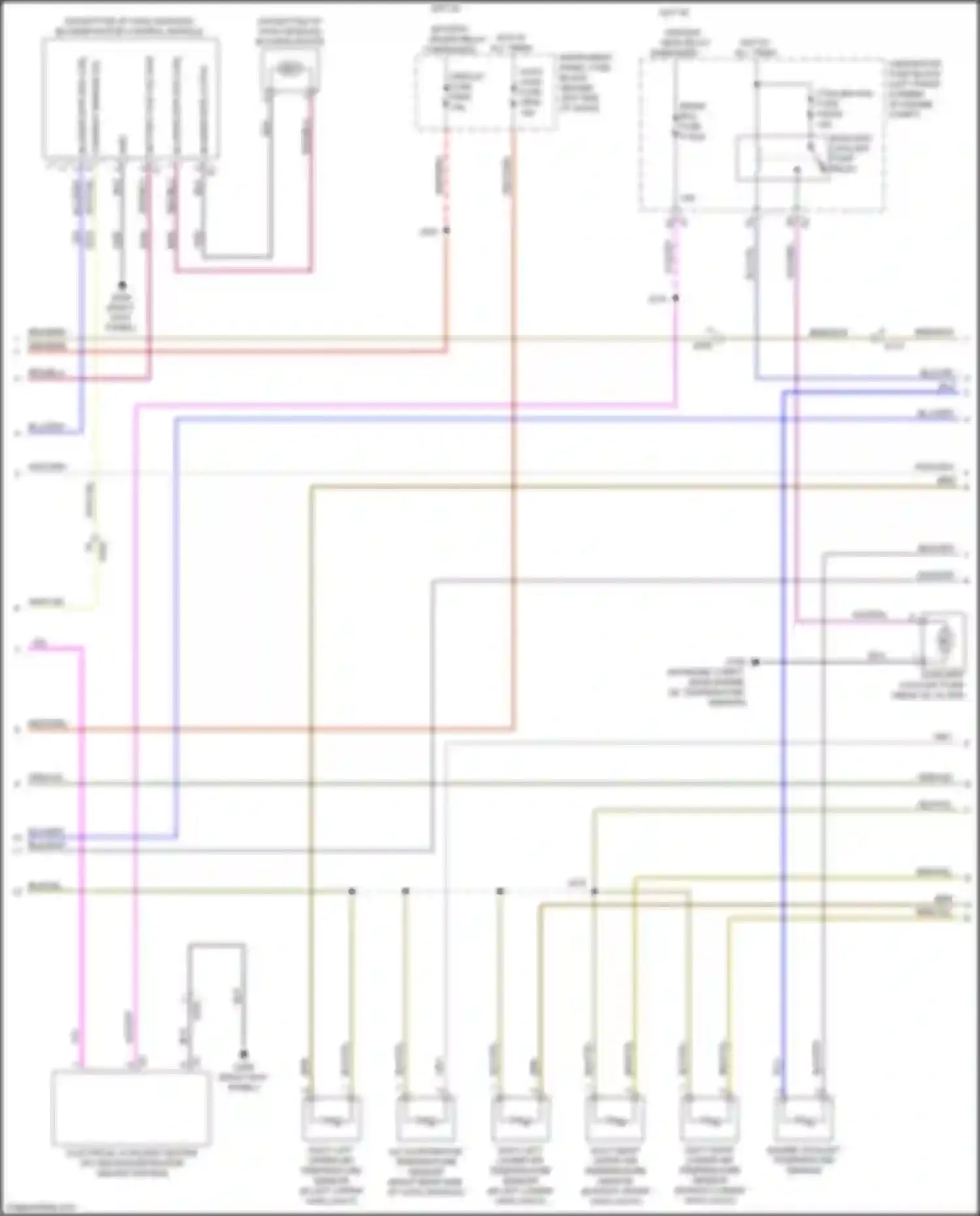 Wiring diagram auxiliary coolant pump relay for Buick Encore GX I (2019-2024) (1 of 3)