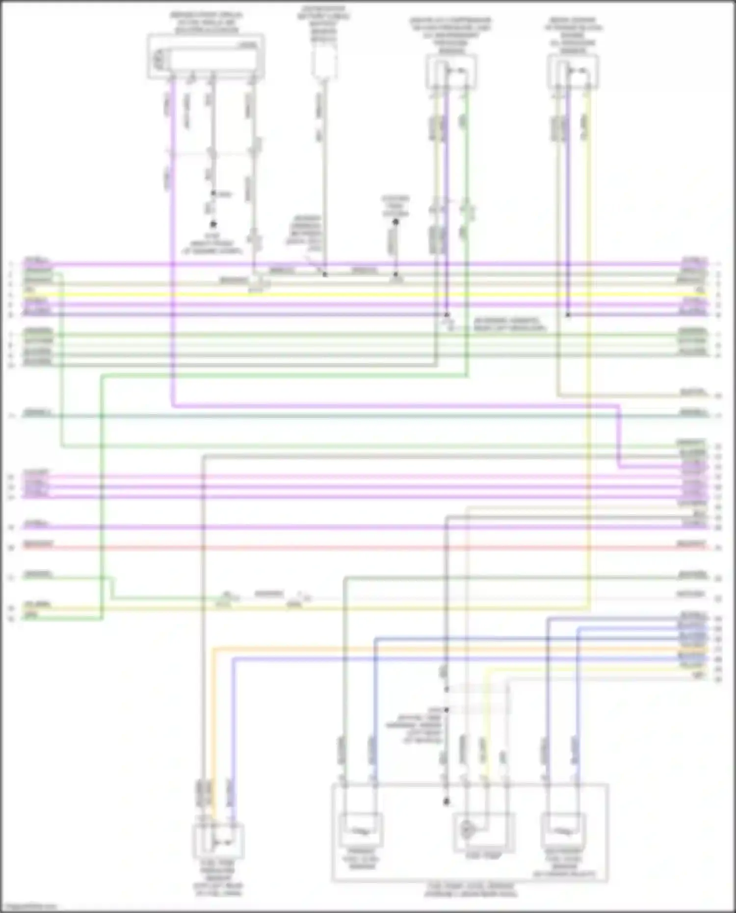 Wiring diagram battery sensor module for Buick Encore GX I (2019-2024) (4 of 5)