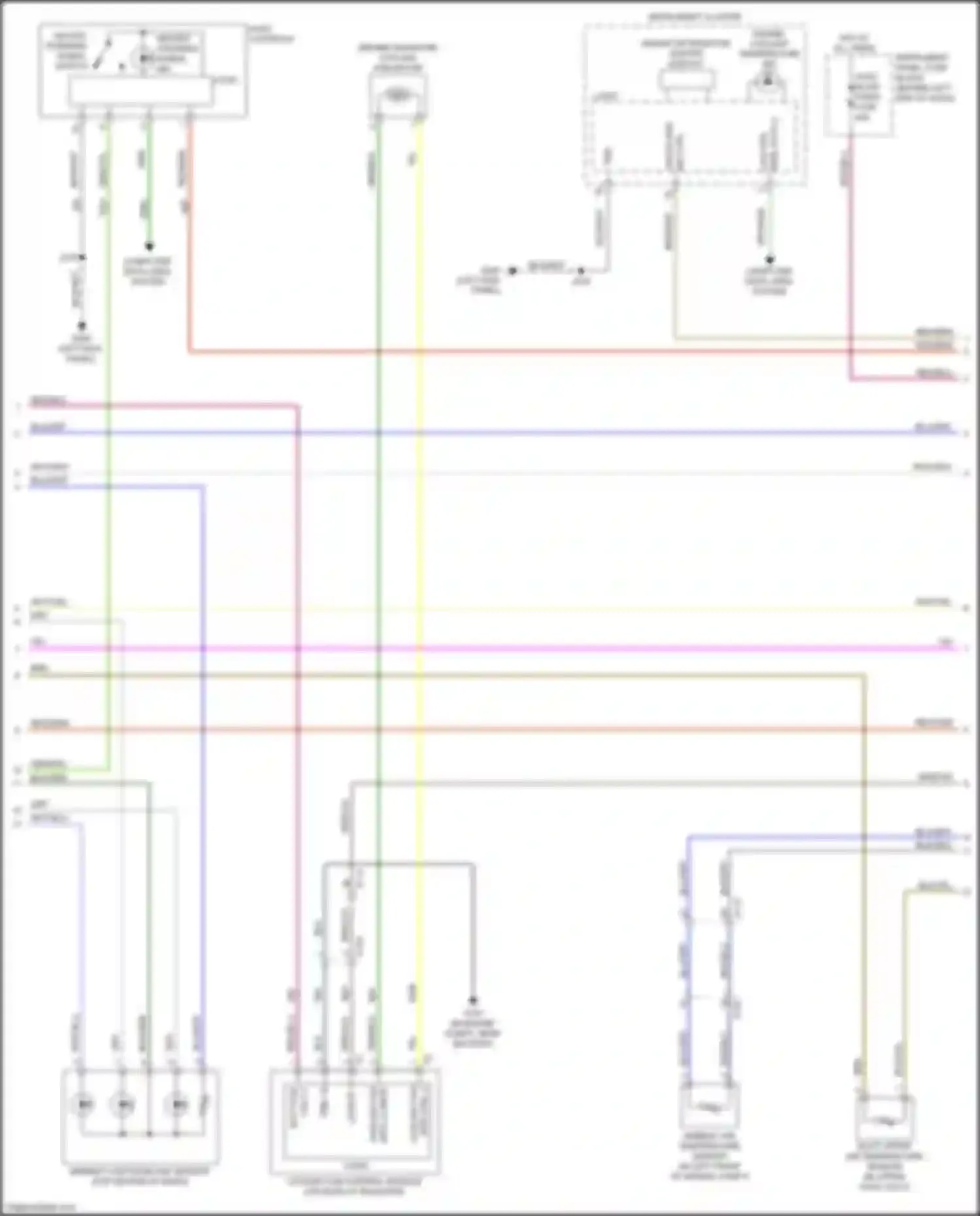 Wiring diagram hvac controls for Buick Encore GX I (2019-2024) (1 of 5)