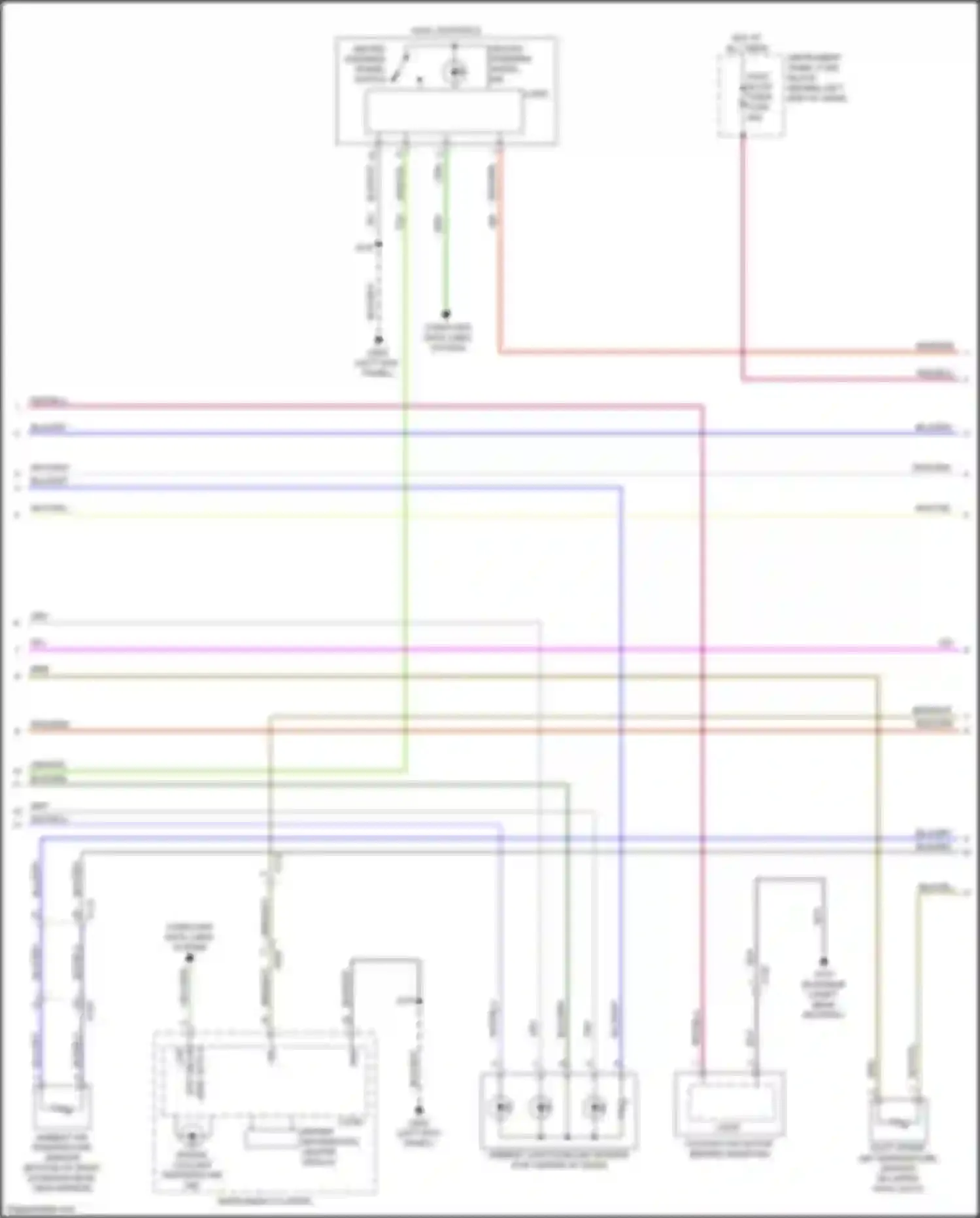 Wiring diagram instrument cluster for Buick Encore GX I (2019-2024) (31 of 31)