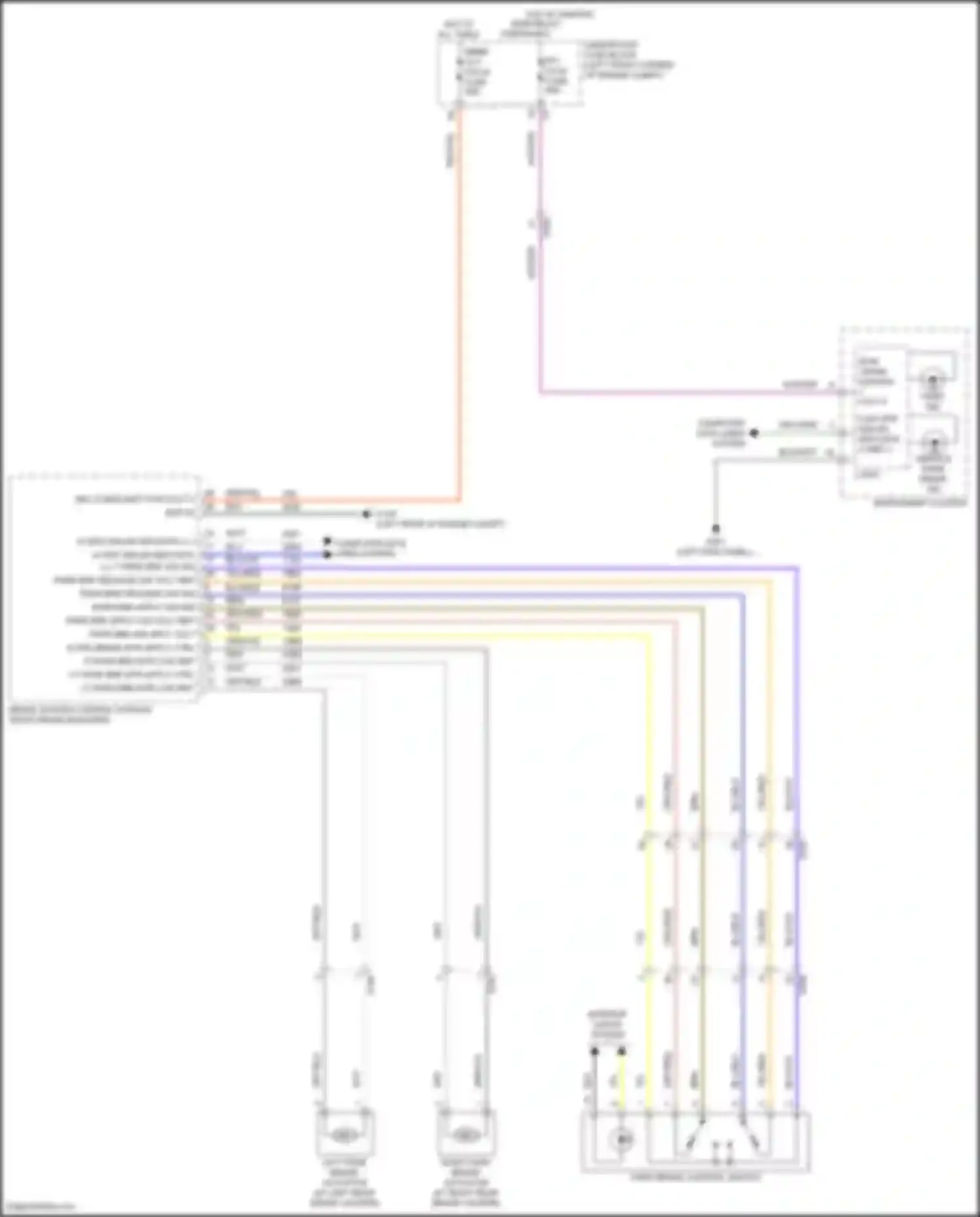 Wiring diagram r prk brake mtr apply ctrl for Buick Encore GX I (2019-2024) (1 of 1)