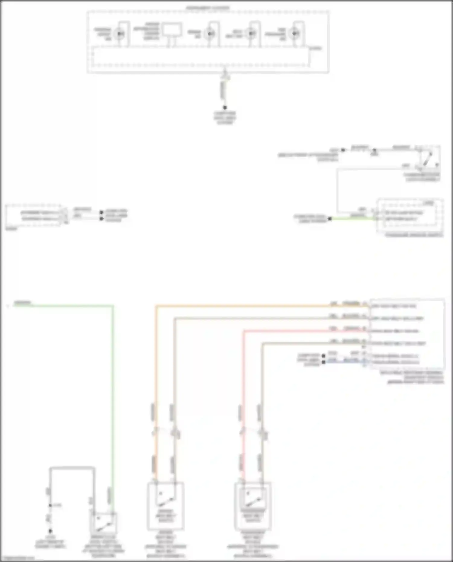 Wiring diagram rf dr ajar sw sig for Buick Encore GX I (2019-2024) (3 of 3)