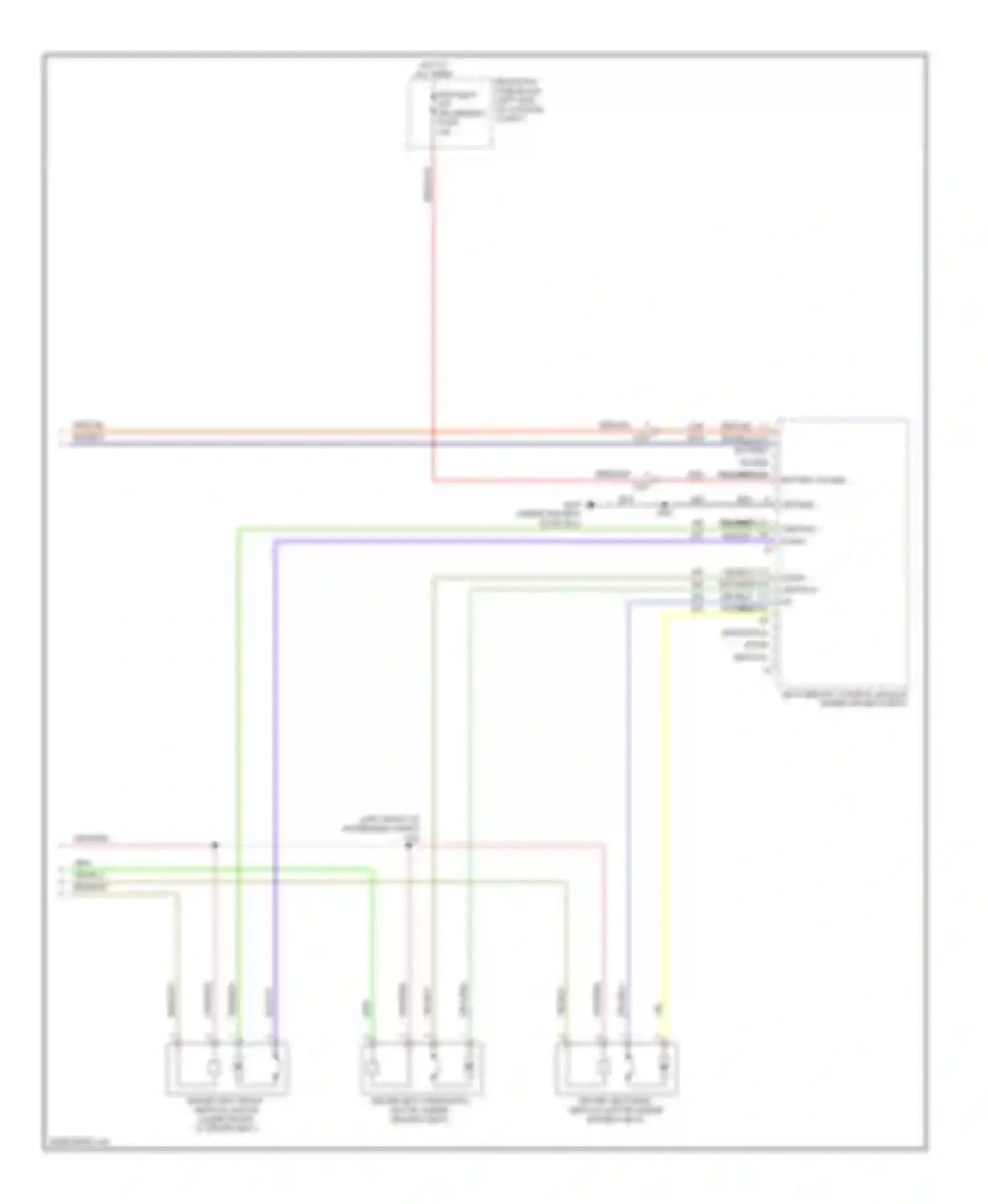 Encore Buick I (2012-2016): Driver"s memory seat circuit (2 of 2)