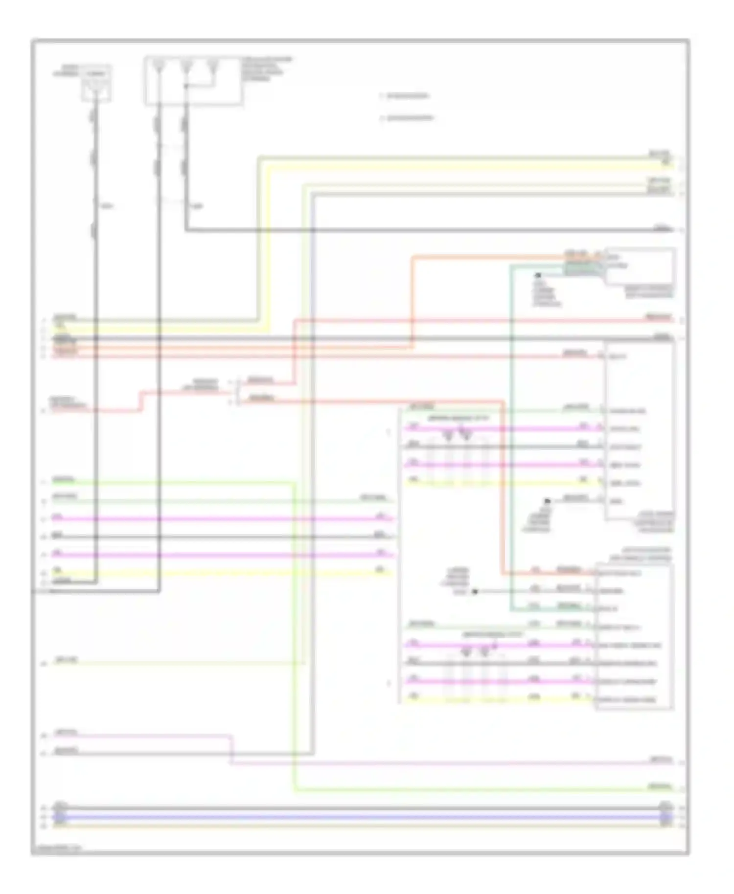Encore Buick I (2012-2016): Navigation circuit, base (3 of 4)