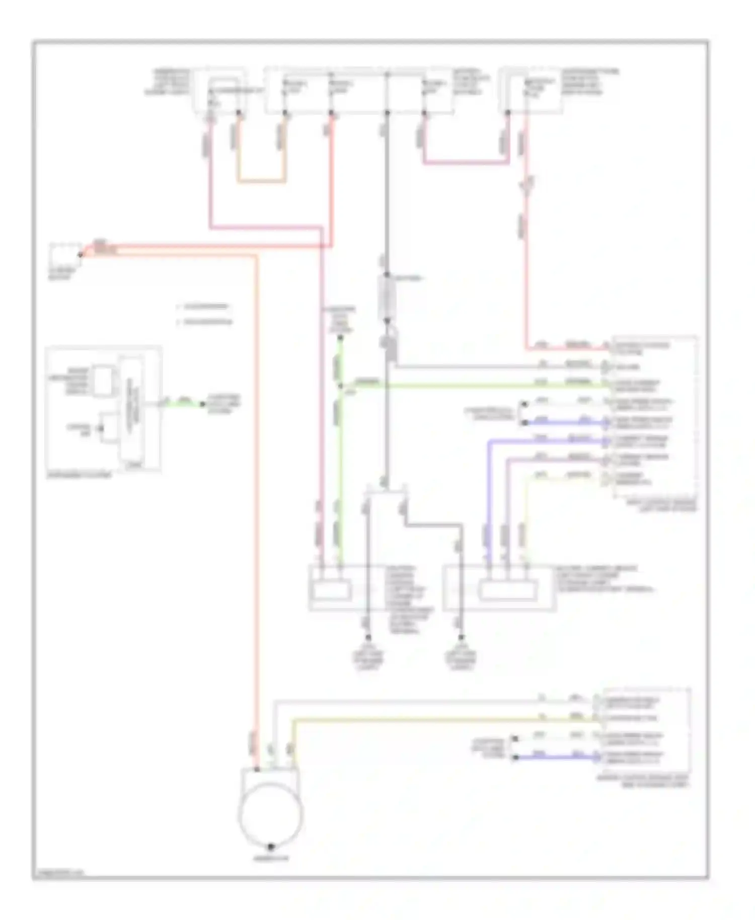 Encore Buick I (2012-2016): Charging circuit