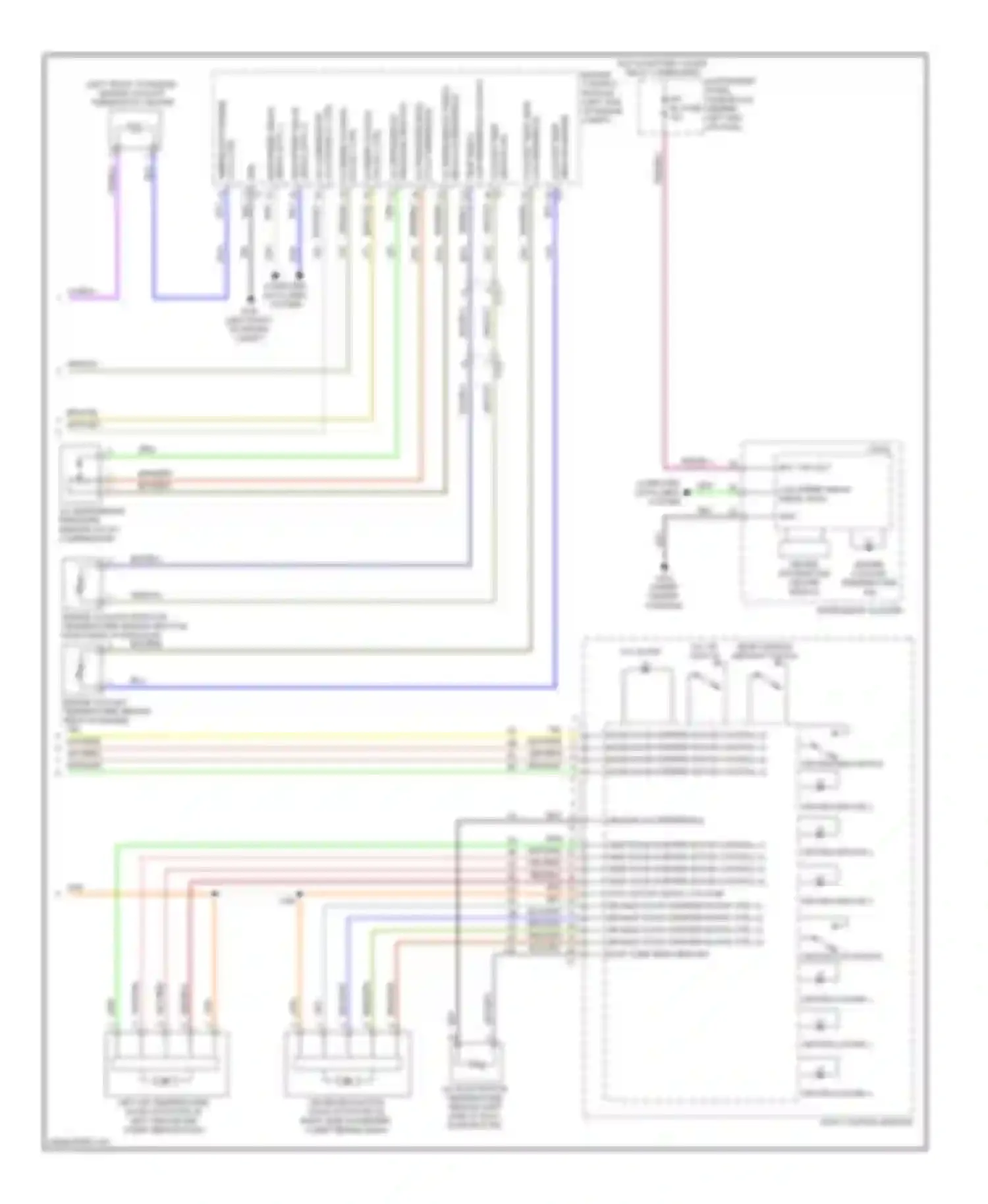 Wiring diagram bat +ve volt for Buick Encore I (2012-2016) (2 of 2)