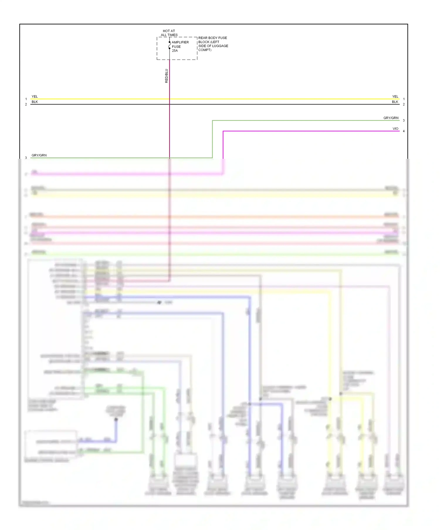 Buick Encore I (2012-2016) blu wiring diagram  (31 of 65)