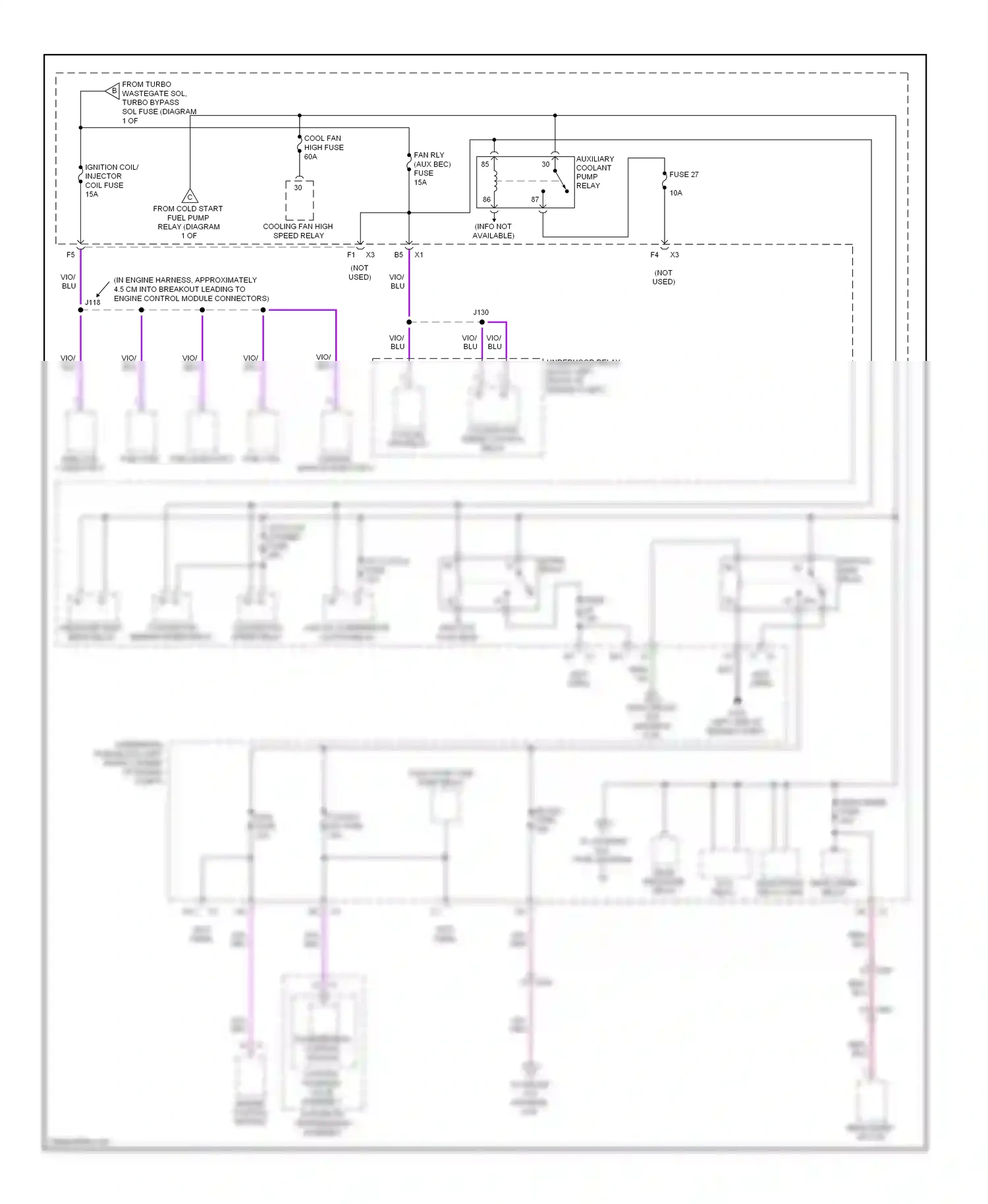 Buick Encore I (2012-2016) blu wiring diagram  (36 of 65)