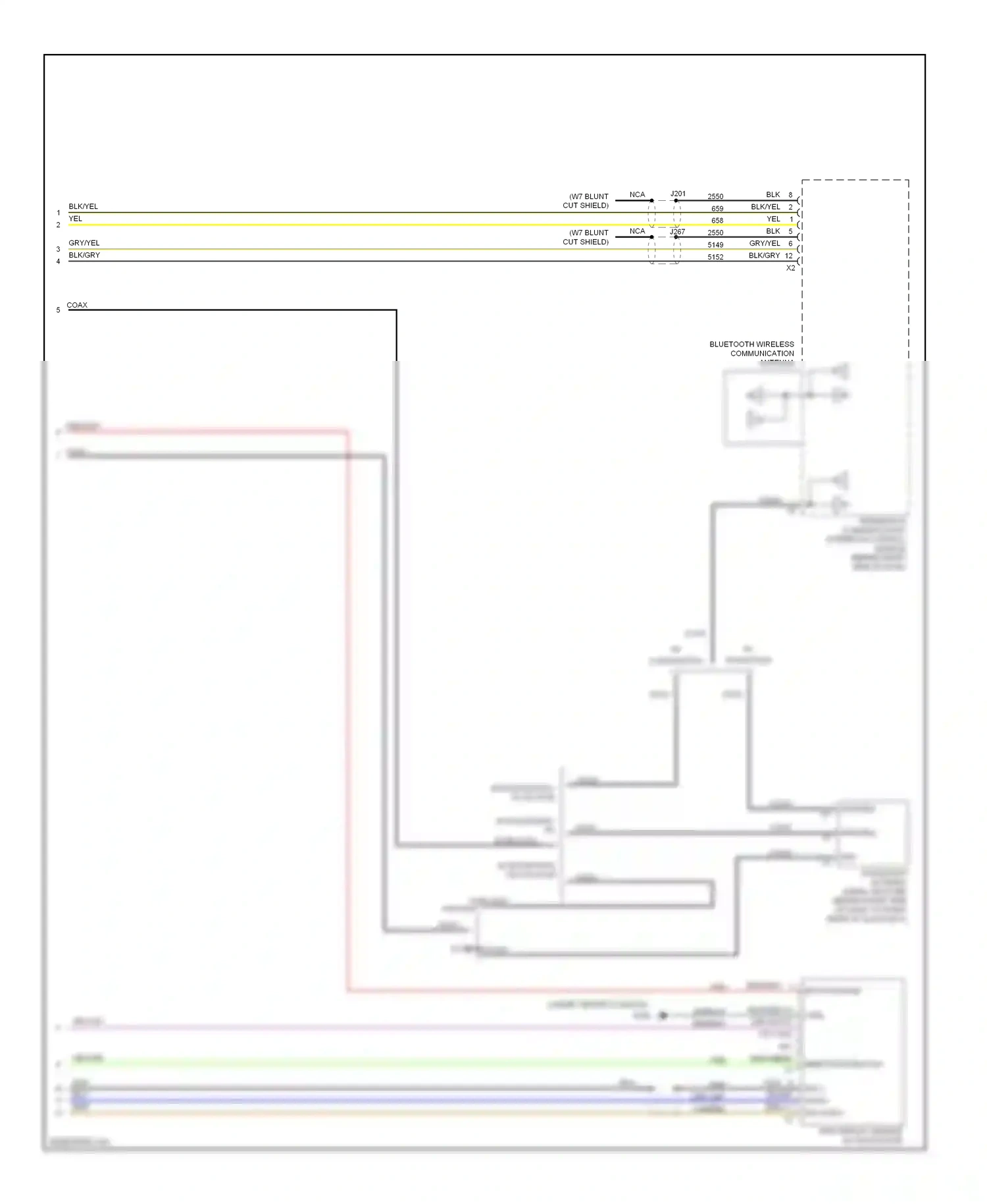 Buick Encore I (2012-2016) blu wiring diagram  (50 of 65)