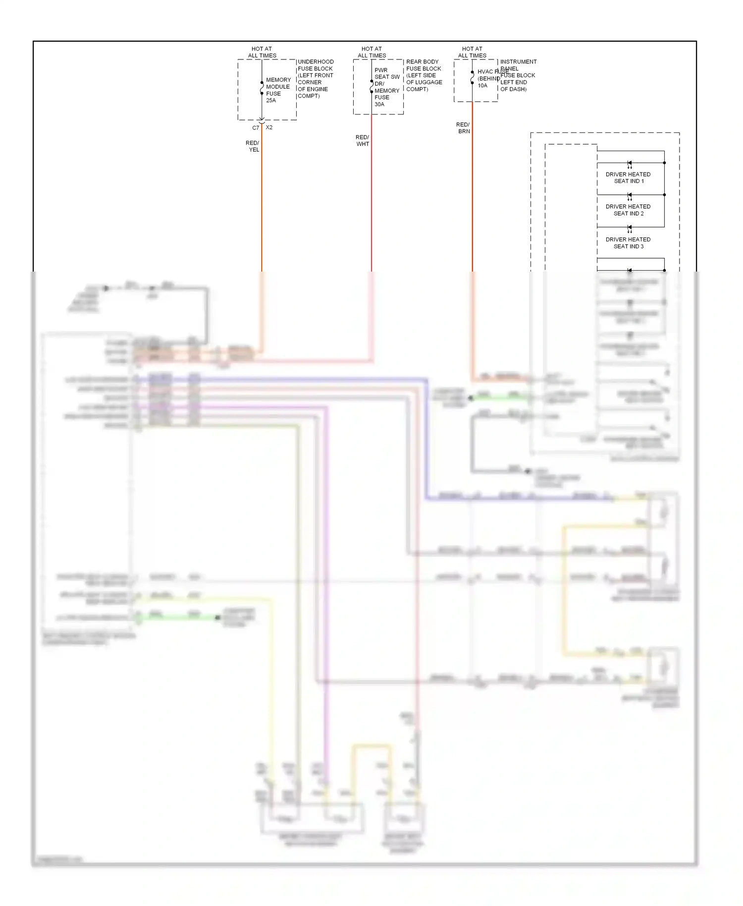 Buick Encore I (2012-2016) blu wiring diagram  (43 of 65)