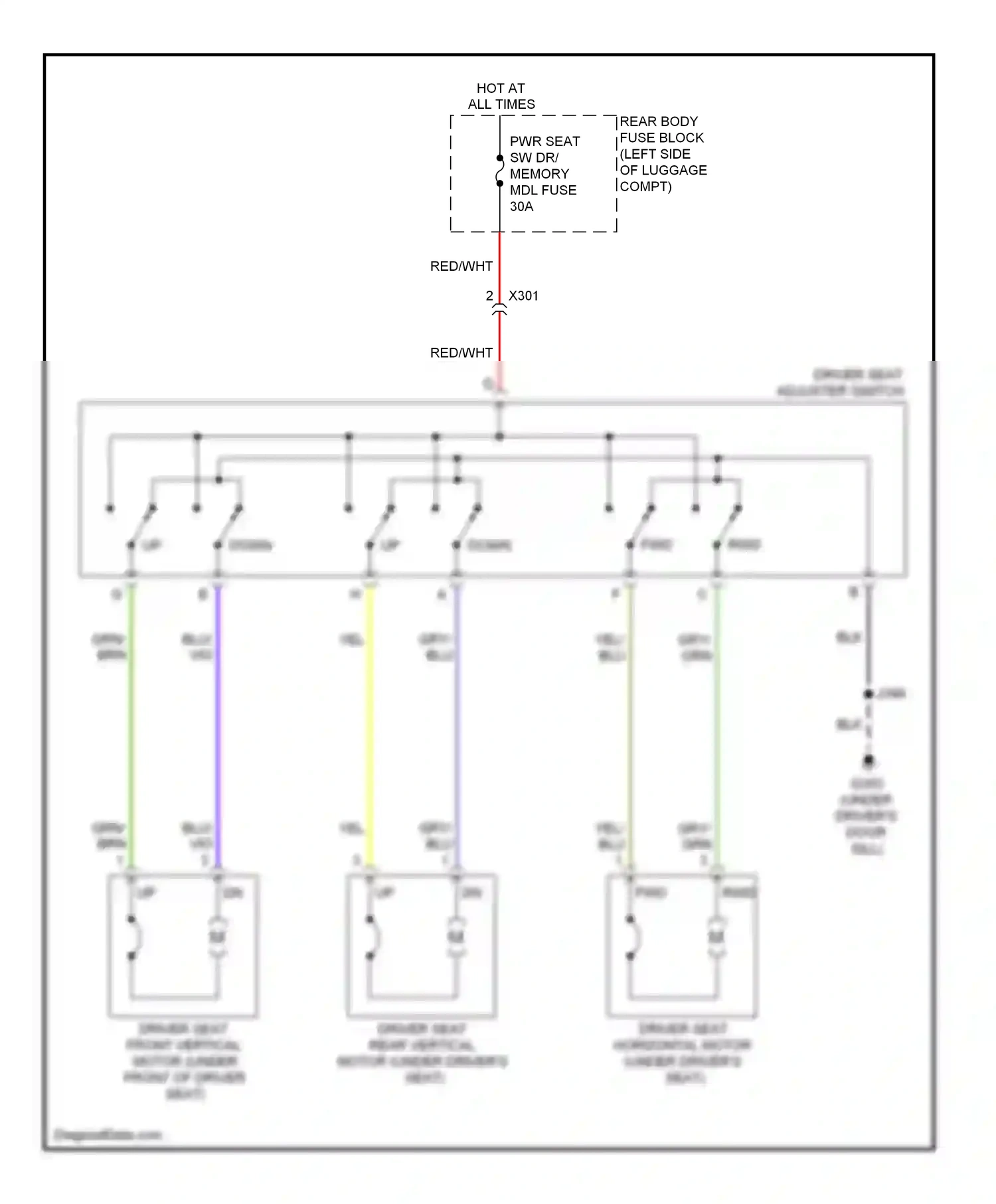Buick Encore I (2012-2016) brn wiring diagram  (22 of 32)
