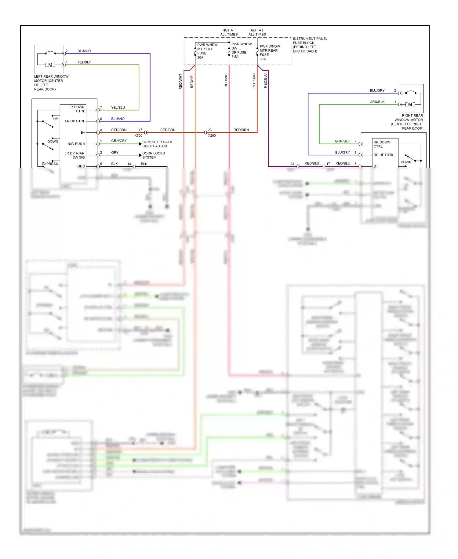 Buick Encore I (2012-2016) down wiring diagram  (6 of 6)