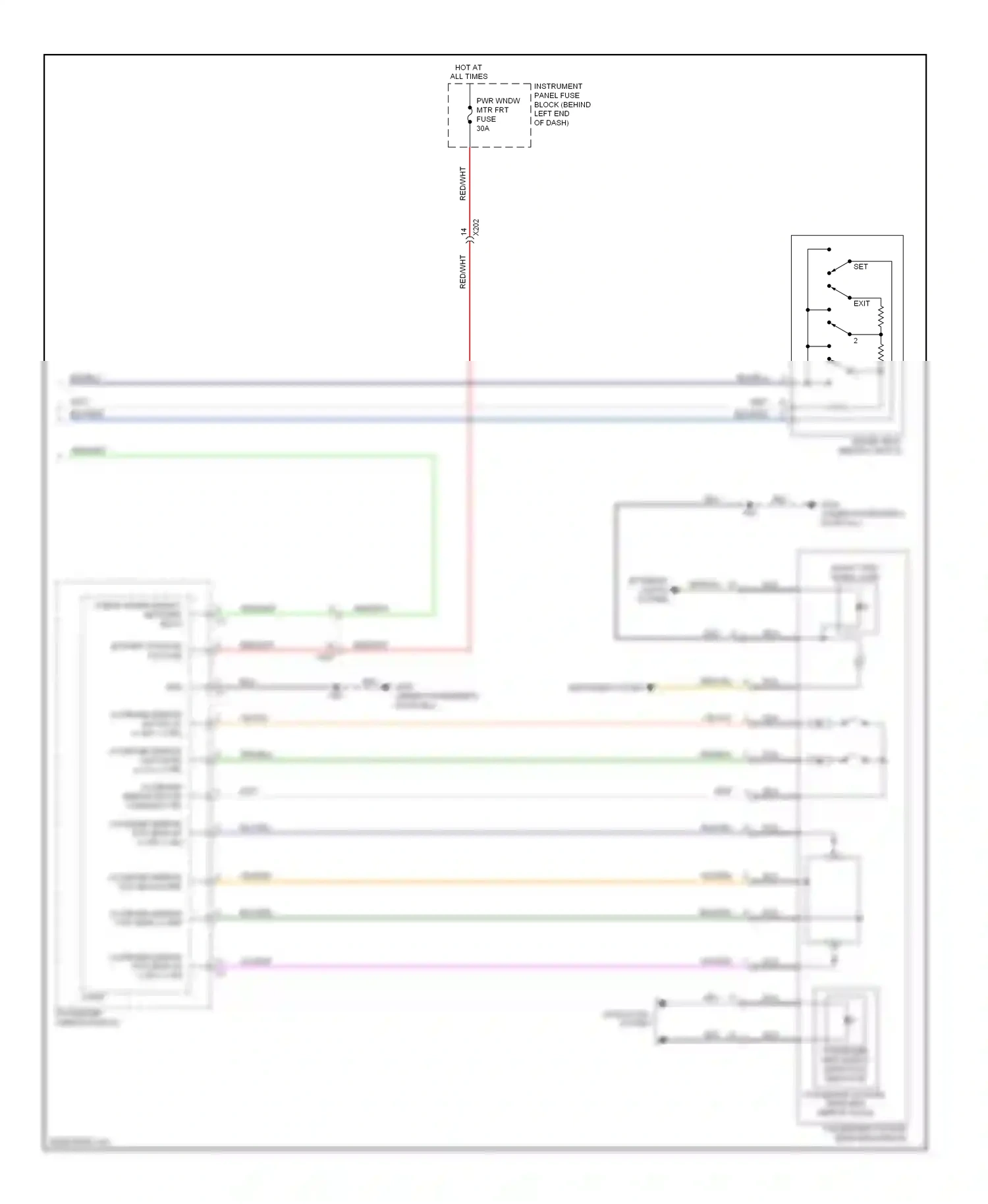 Buick Encore I (2012-2016) exit wiring diagram  (2 of 2)