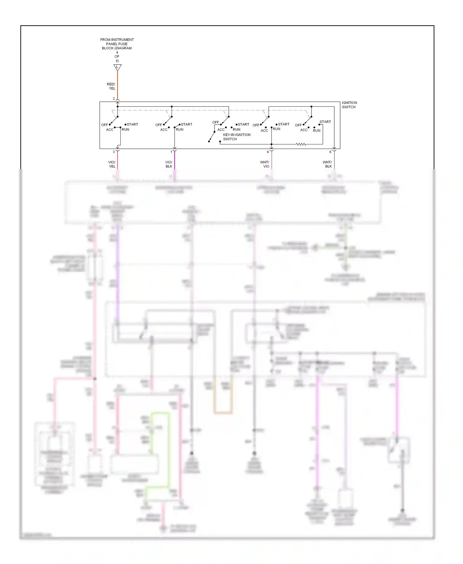 Buick Encore I (2012-2016) (in engine harness, below engine control module) wiring diagram  (1 of 1)