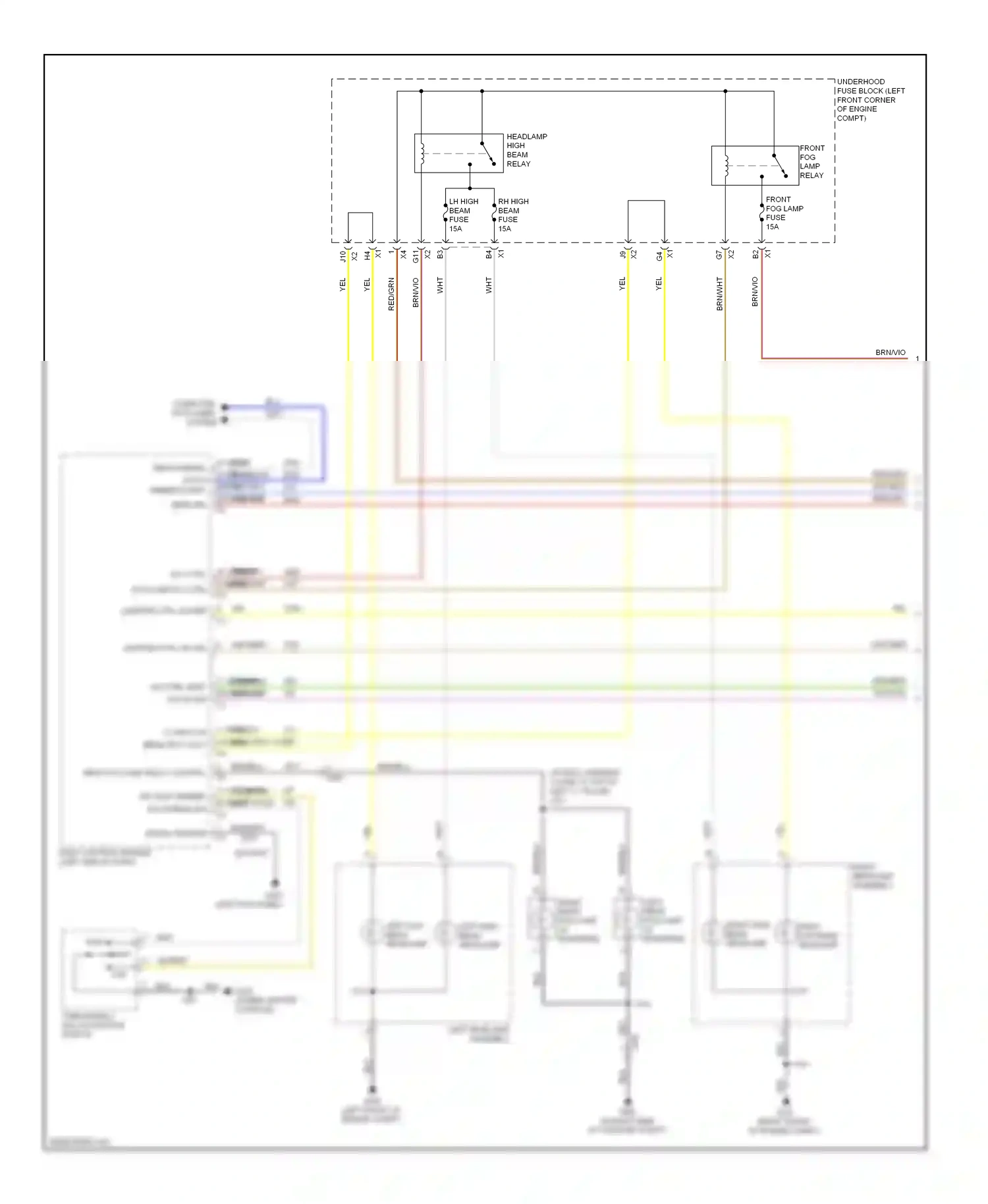 Buick Encore I (2012-2016) (left kick panel) wiring diagram  (7 of 12)