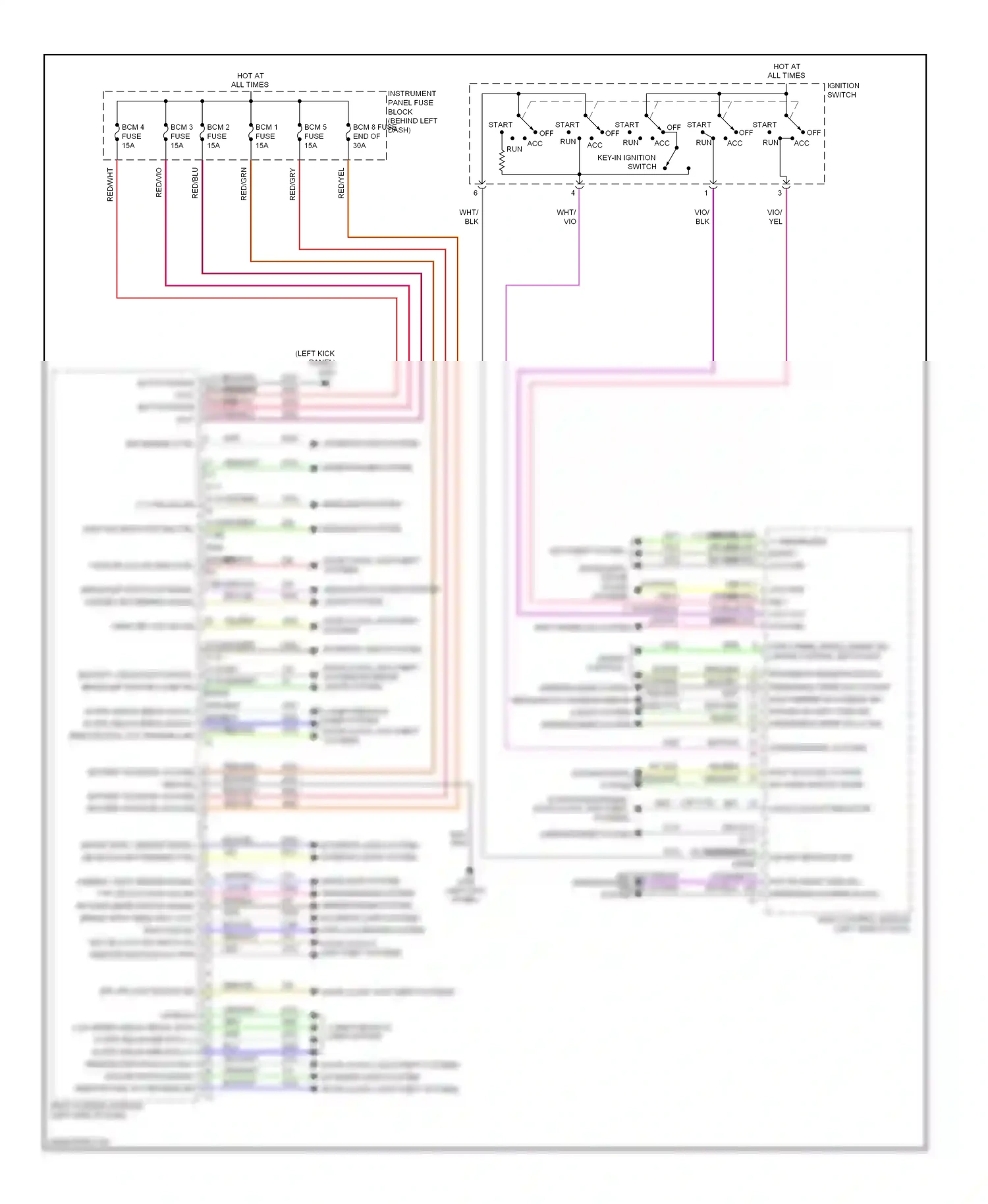 Buick Encore I (2012-2016) off wiring diagram  (1 of 6)