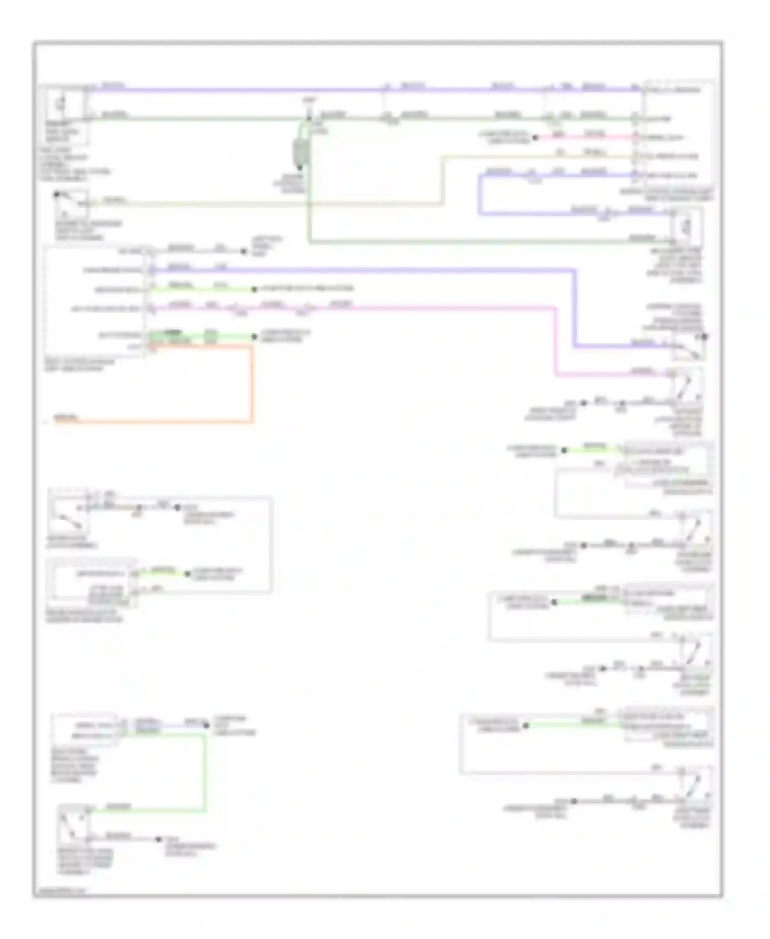 Wiring diagram sig gnd for Buick Encore I (2012-2016) (4 of 8)