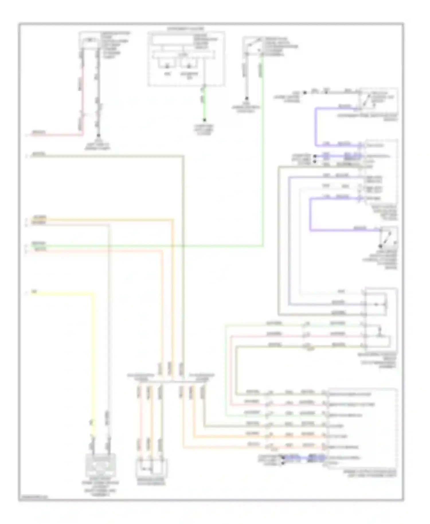 Wiring diagram traction sw for Buick Encore I (2012-2016) (1 of 1)