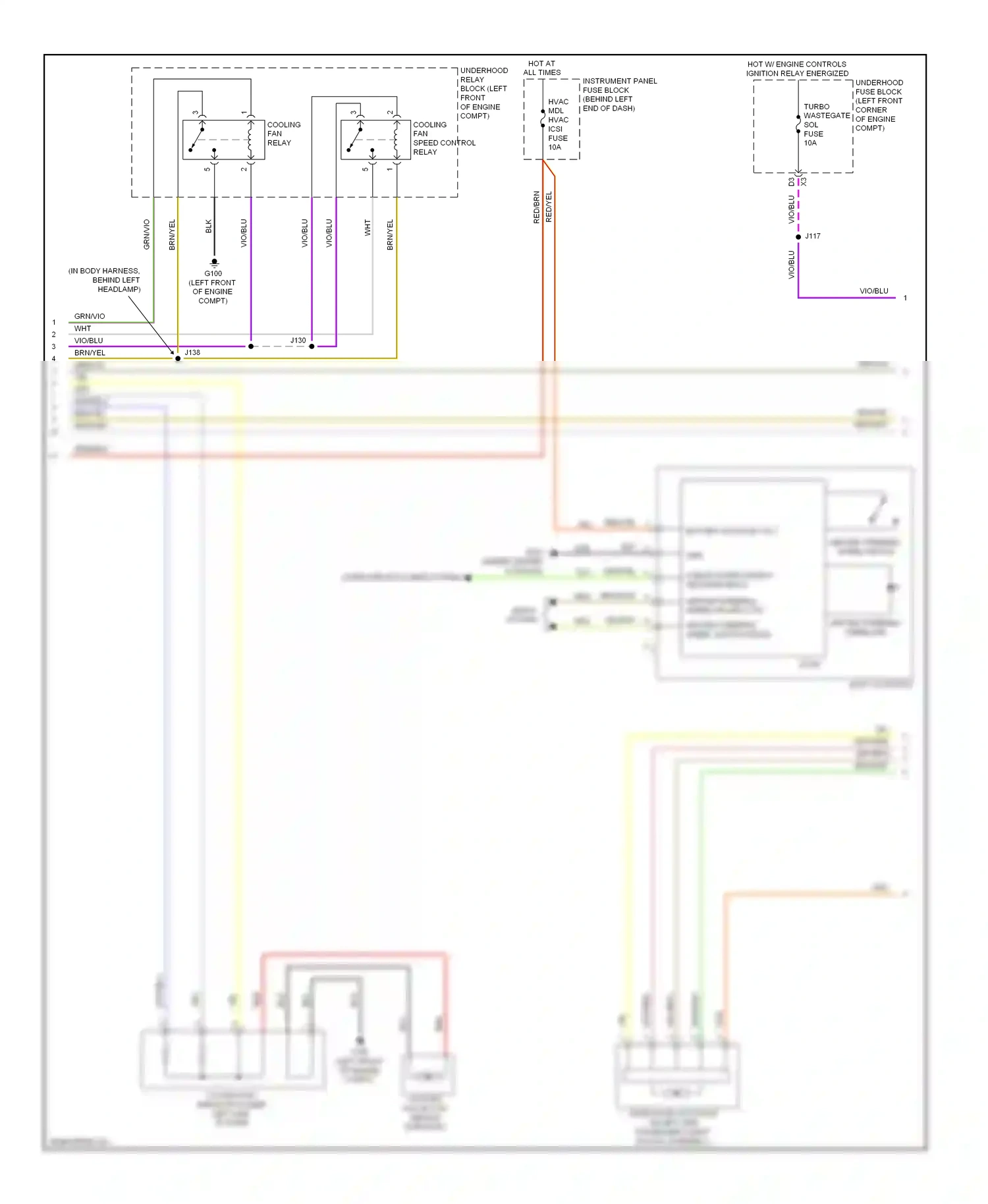 Buick Encore I (2012-2016) (under center console) wiring diagram  (9 of 41)