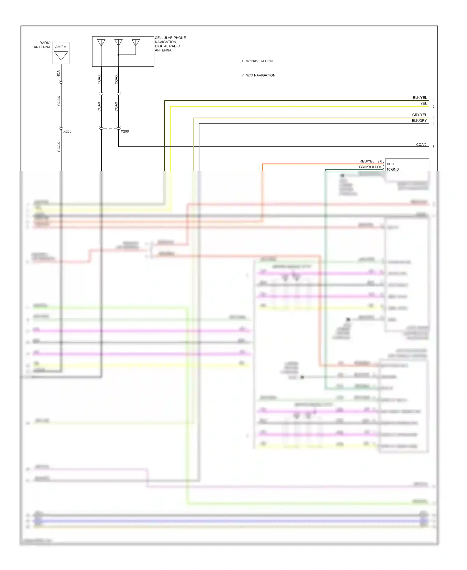 Buick Encore I (2012-2016) (under center console) wiring diagram  (34 of 41)