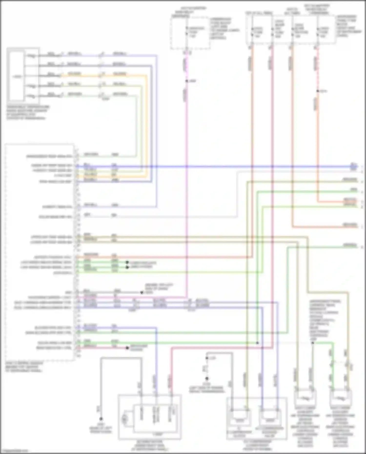 Envision Buick I (2016-2018): Automatic a/c circuit (1 of 5)