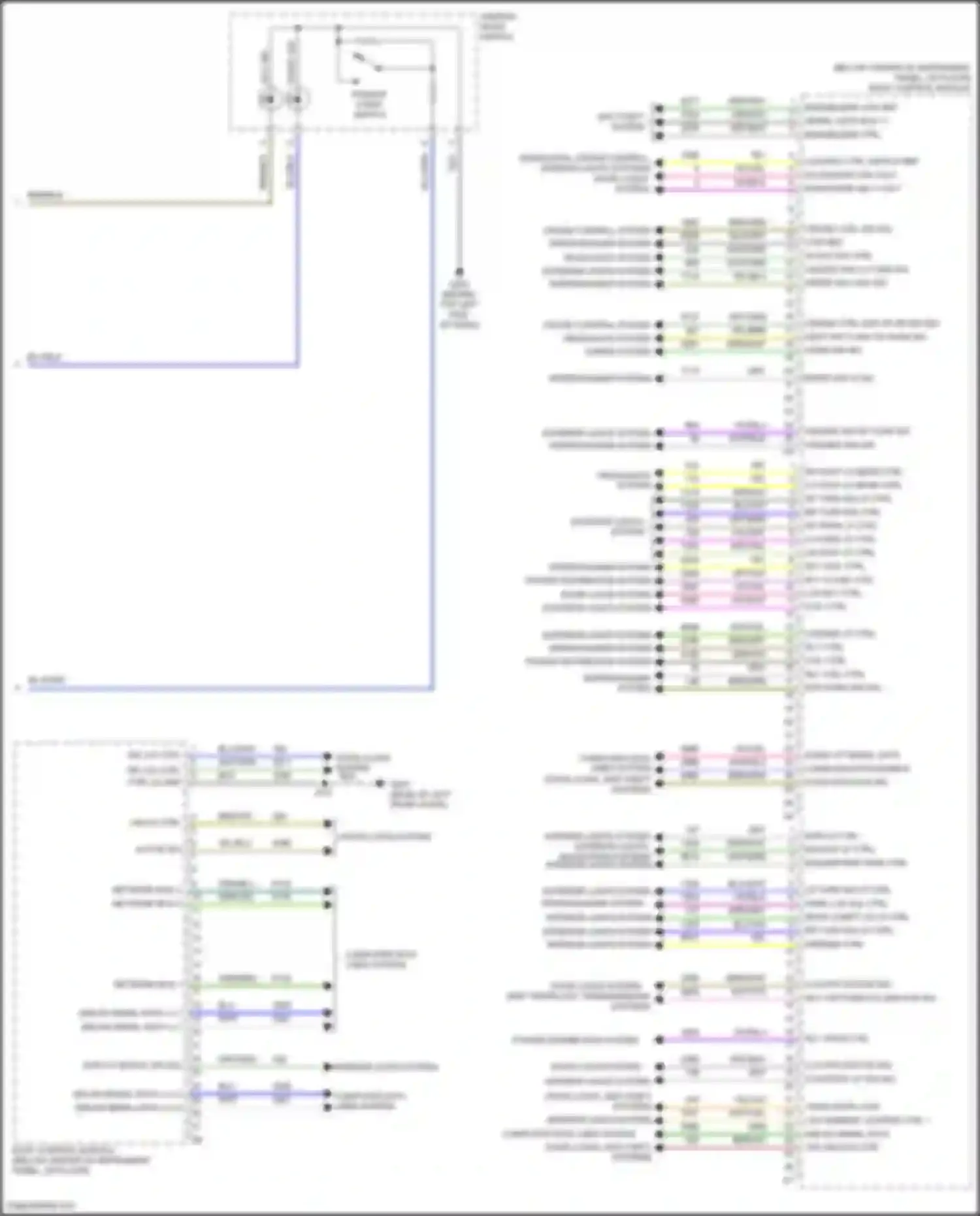 Envision Buick I (2016-2018): Body control modules circuit (2 of 2)
