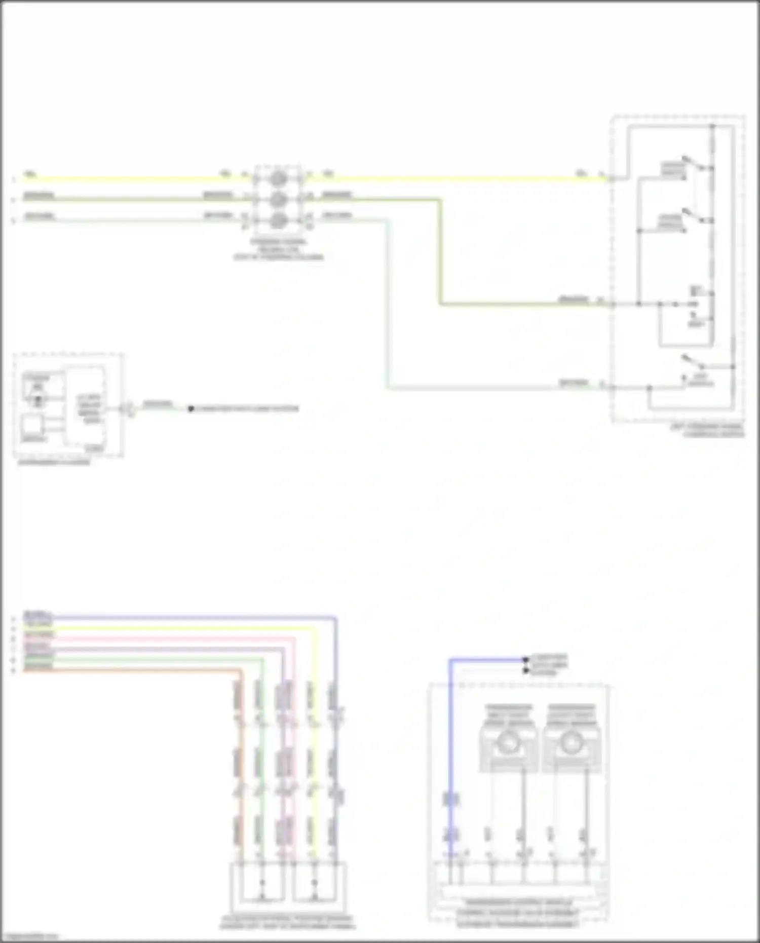 Envision Buick I (2016-2018): Cruise control circuit (2 of 2)