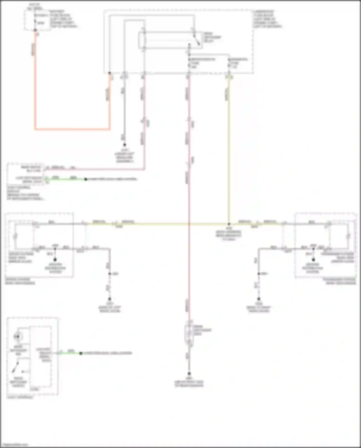 Envision Buick I (2016-2018): Defoggers circuit