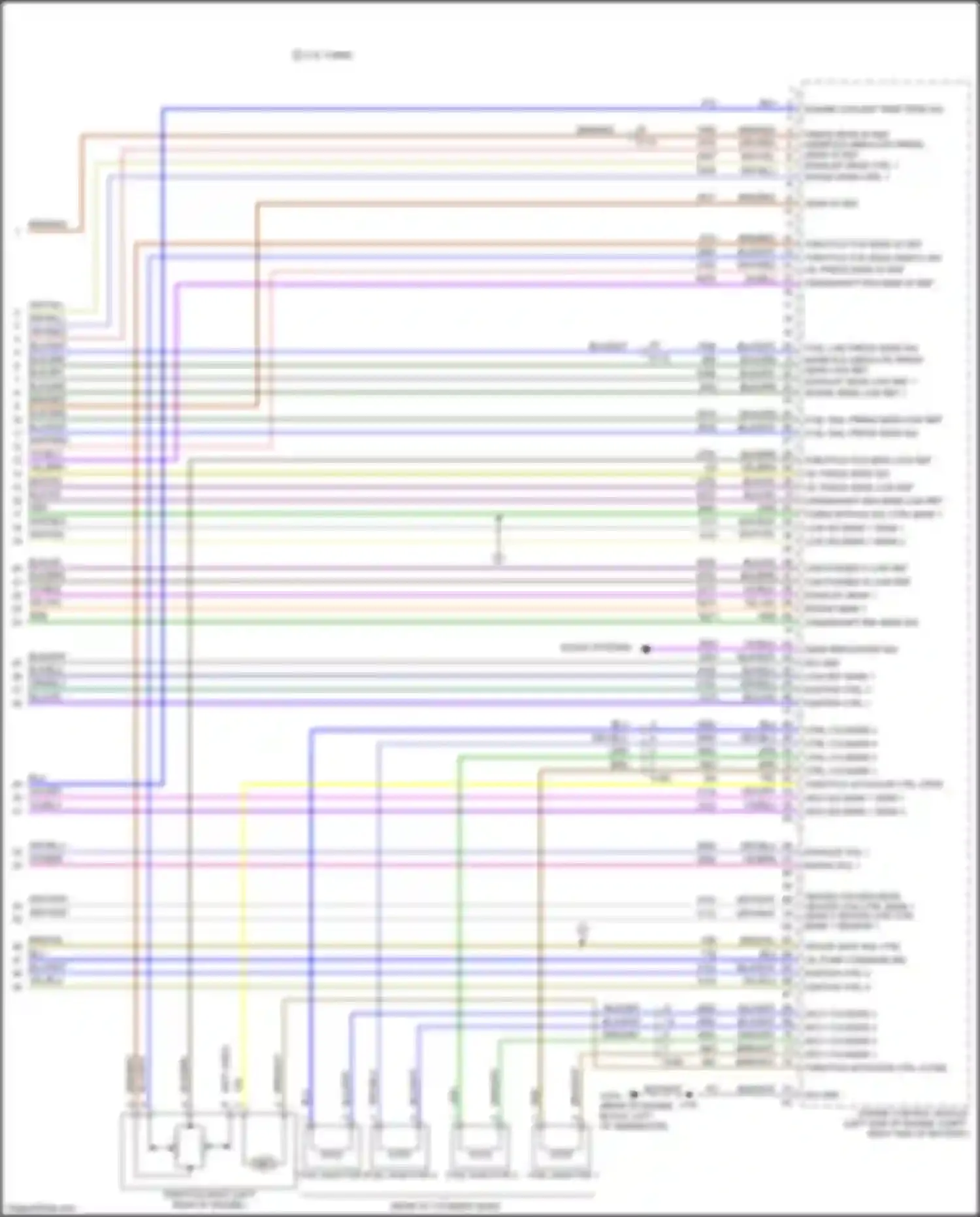 Envision Buick I (2016-2018): Wiring diagram engine performance 2.0l vin x (8 of 8)