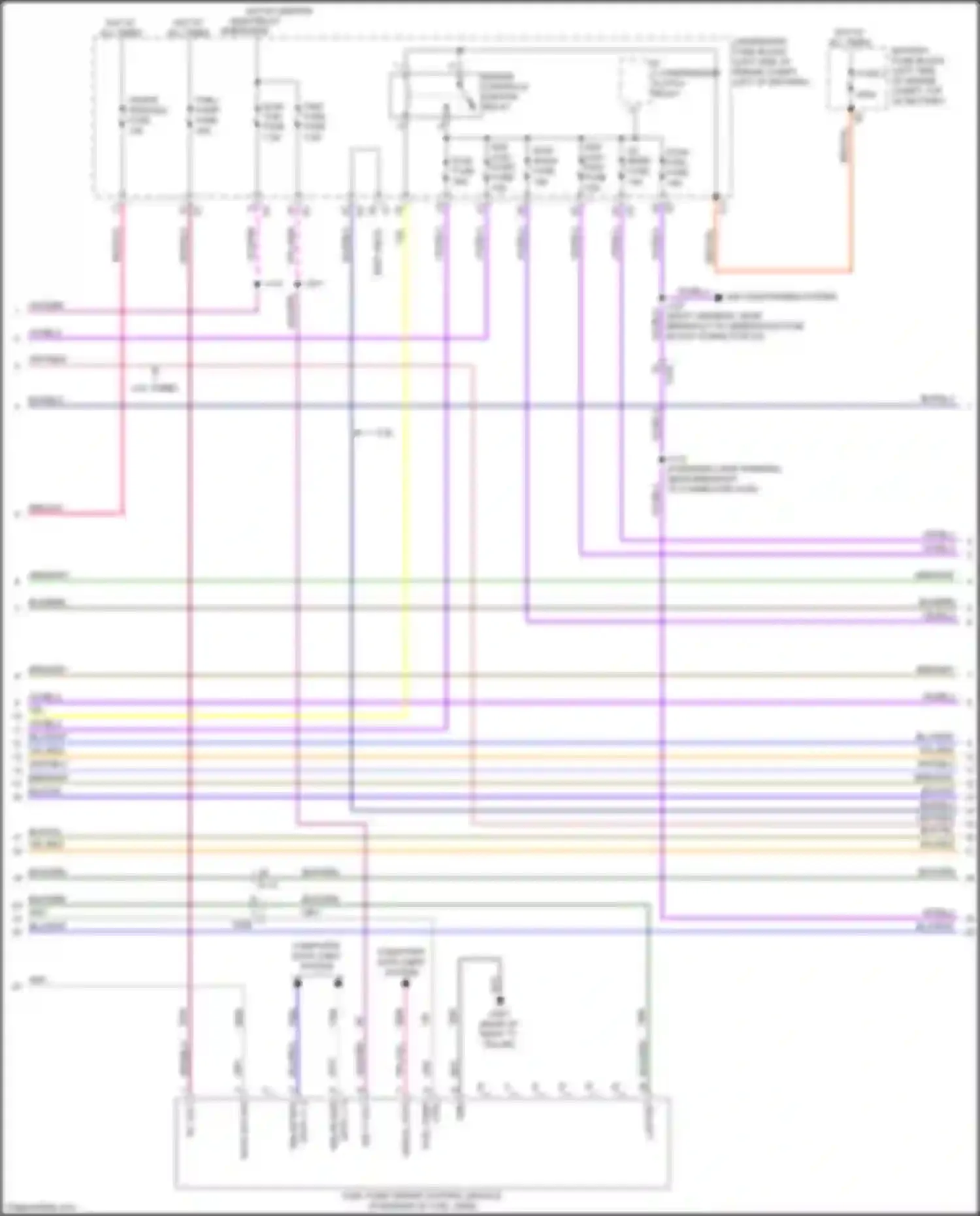 Envision Buick I (2016-2018): Wiring diagram engine performance 2.5l vin a (3 of 8)