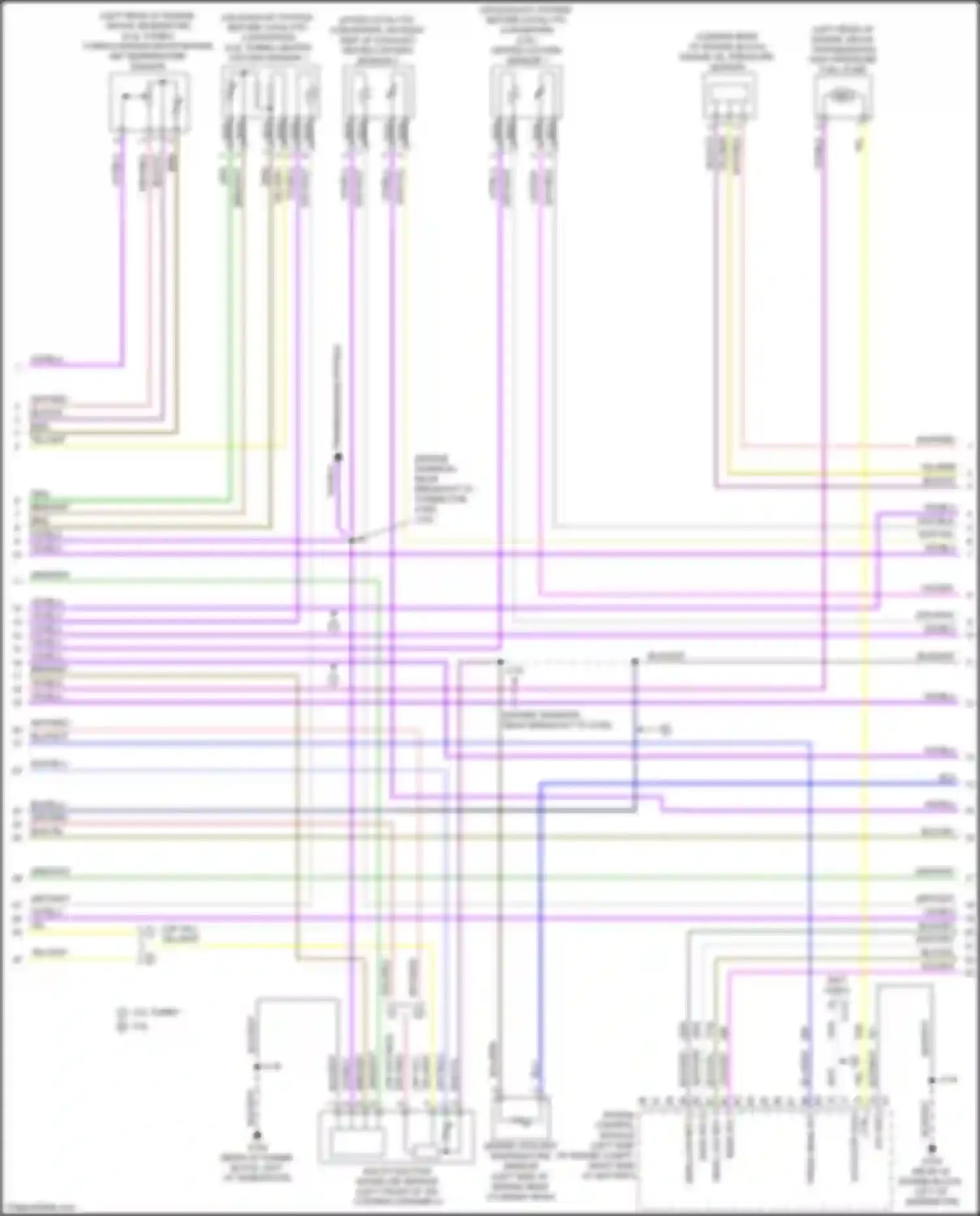 Envision Buick I (2016-2018): Wiring diagram engine performance 2.5l vin a (5 of 8)