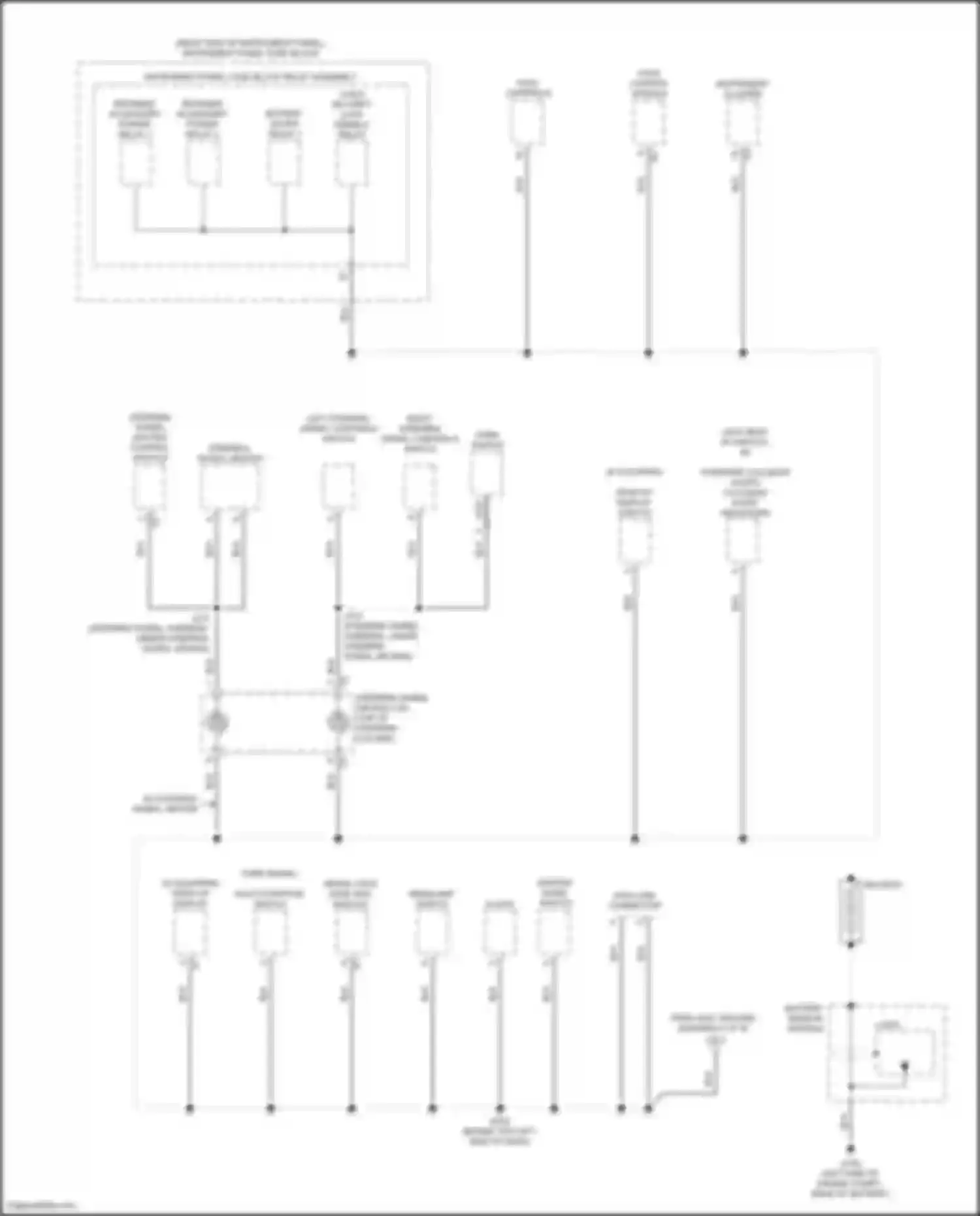 Envision Buick I (2016-2018): Ground distribution circuit (4 of 8)