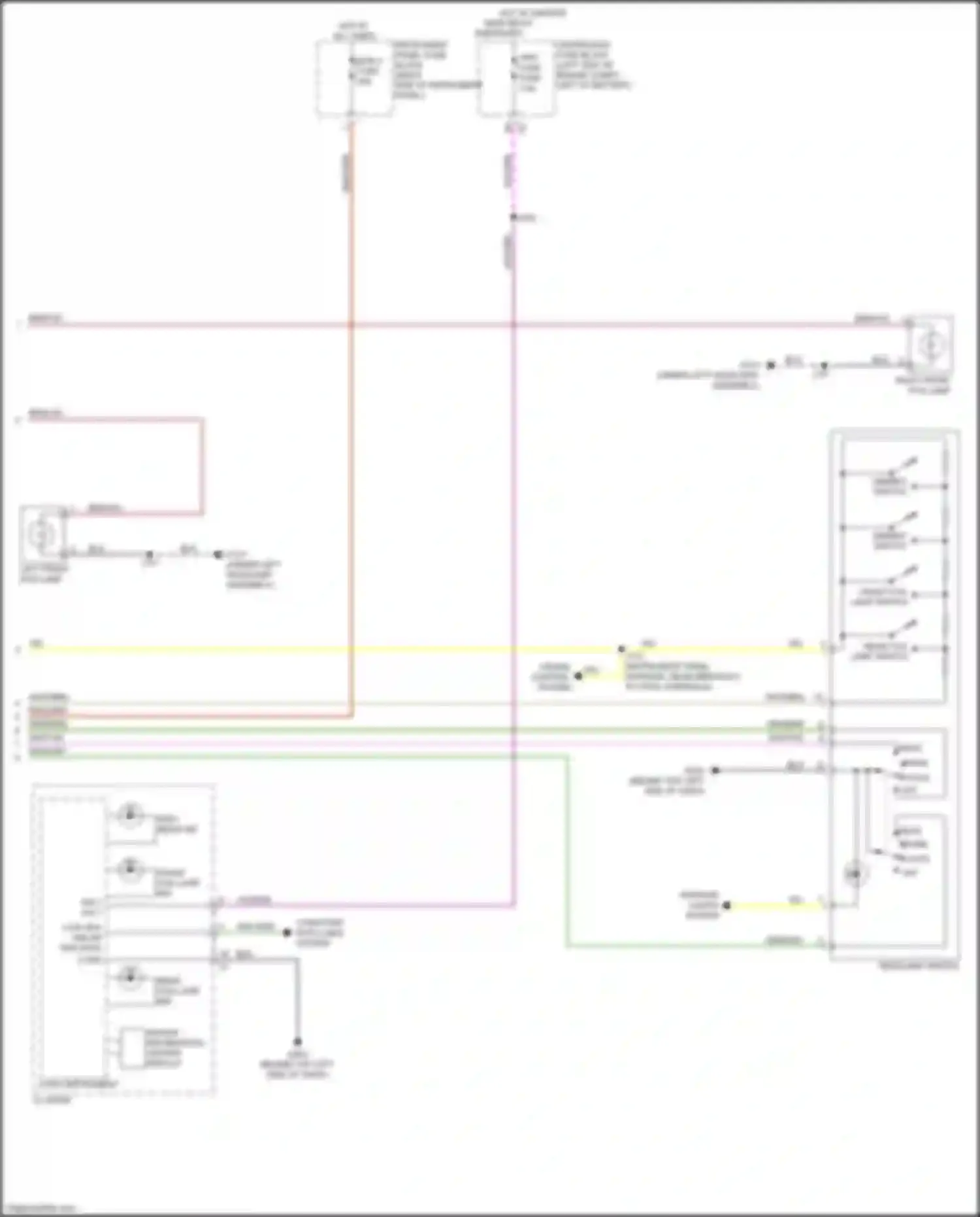 Envision Buick I (2016-2018): Headlamps circuit, w/ high intensity discharge (2 of 2)
