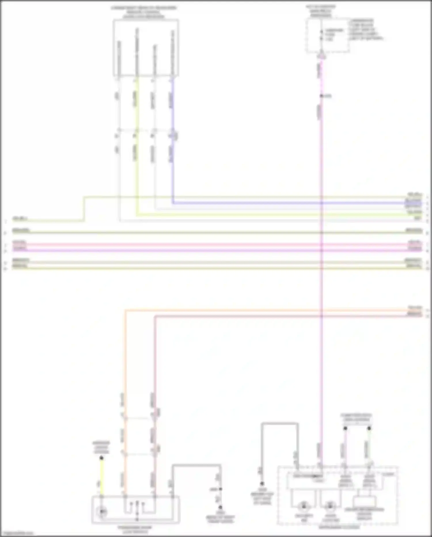 Envision Buick I (2016-2018): Power door locks circuit (3 of 5)