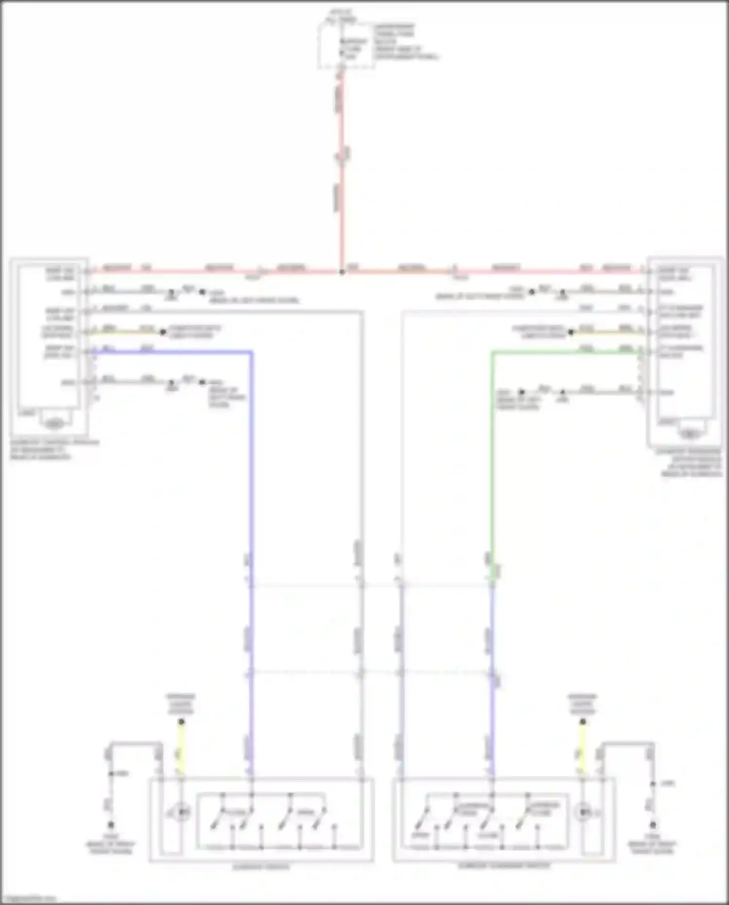 Envision Buick I (2016-2018): Power top/sunroof circuit