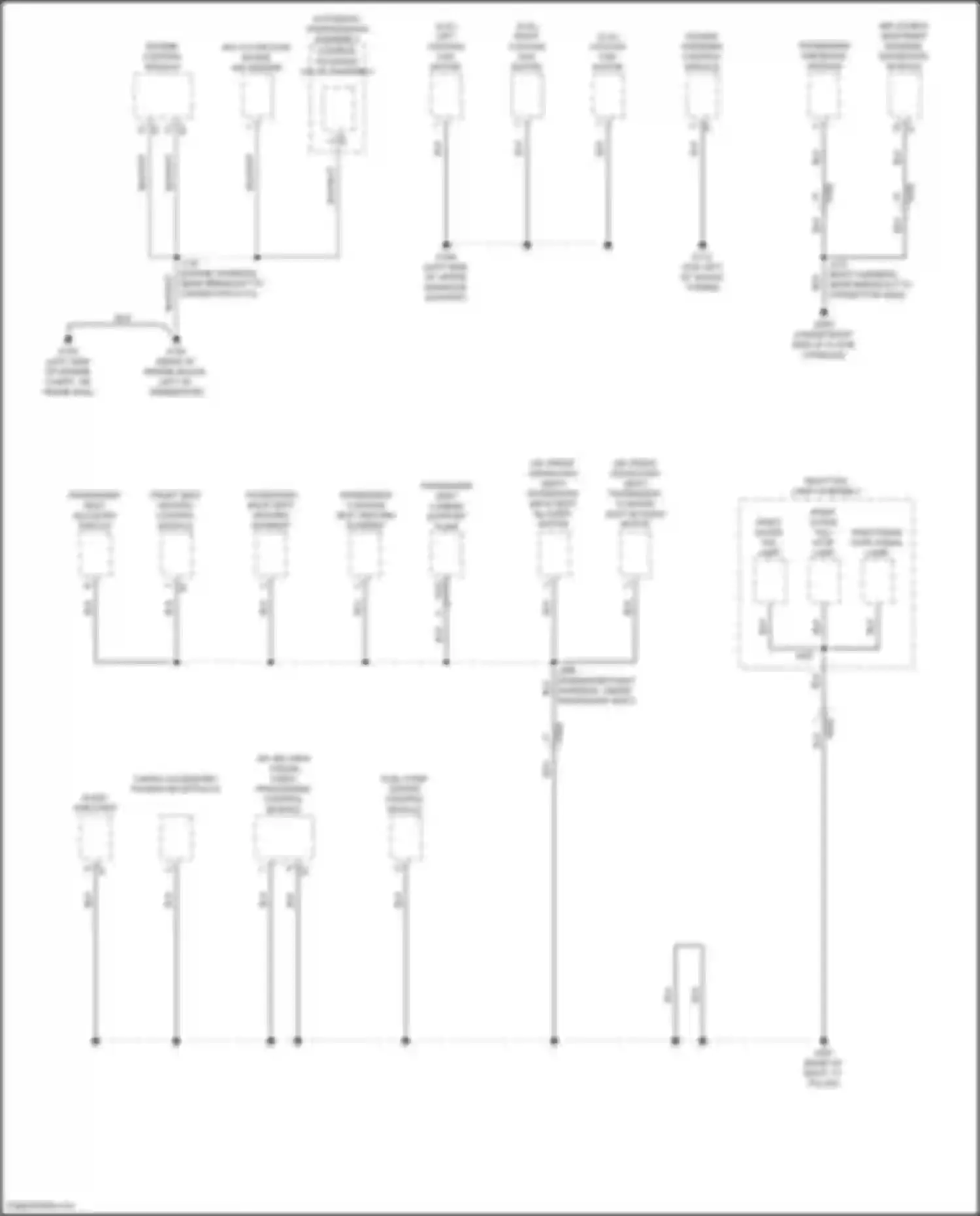 Wiring diagram automatic transmission assembly control solenoid valve assembly for Buick Envision I (2016-2018) (1 of 1)
