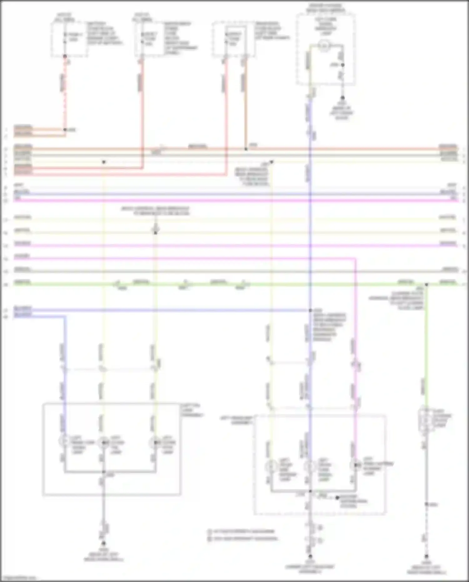 Wiring diagram bcm 6 fuse for Buick Envision I (2016-2018) (1 of 8)