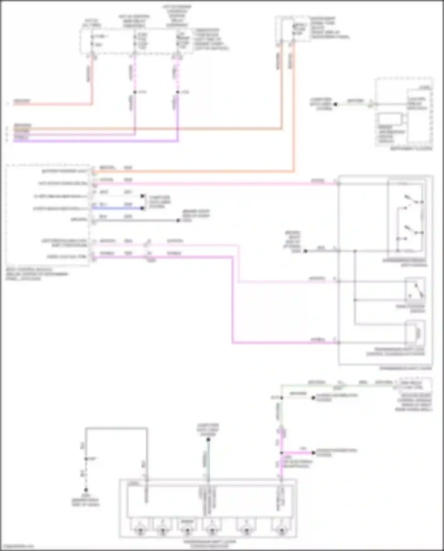 Wiring diagram body control module for Buick Envision I (2016-2018) (31 of 31)