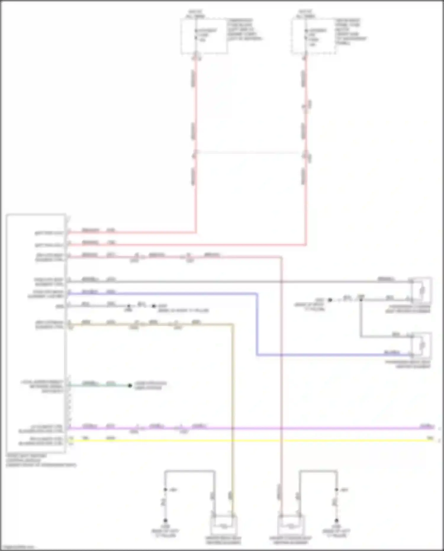Wiring diagram brn/vio for Buick Envision I (2016-2018) (12 of 16)