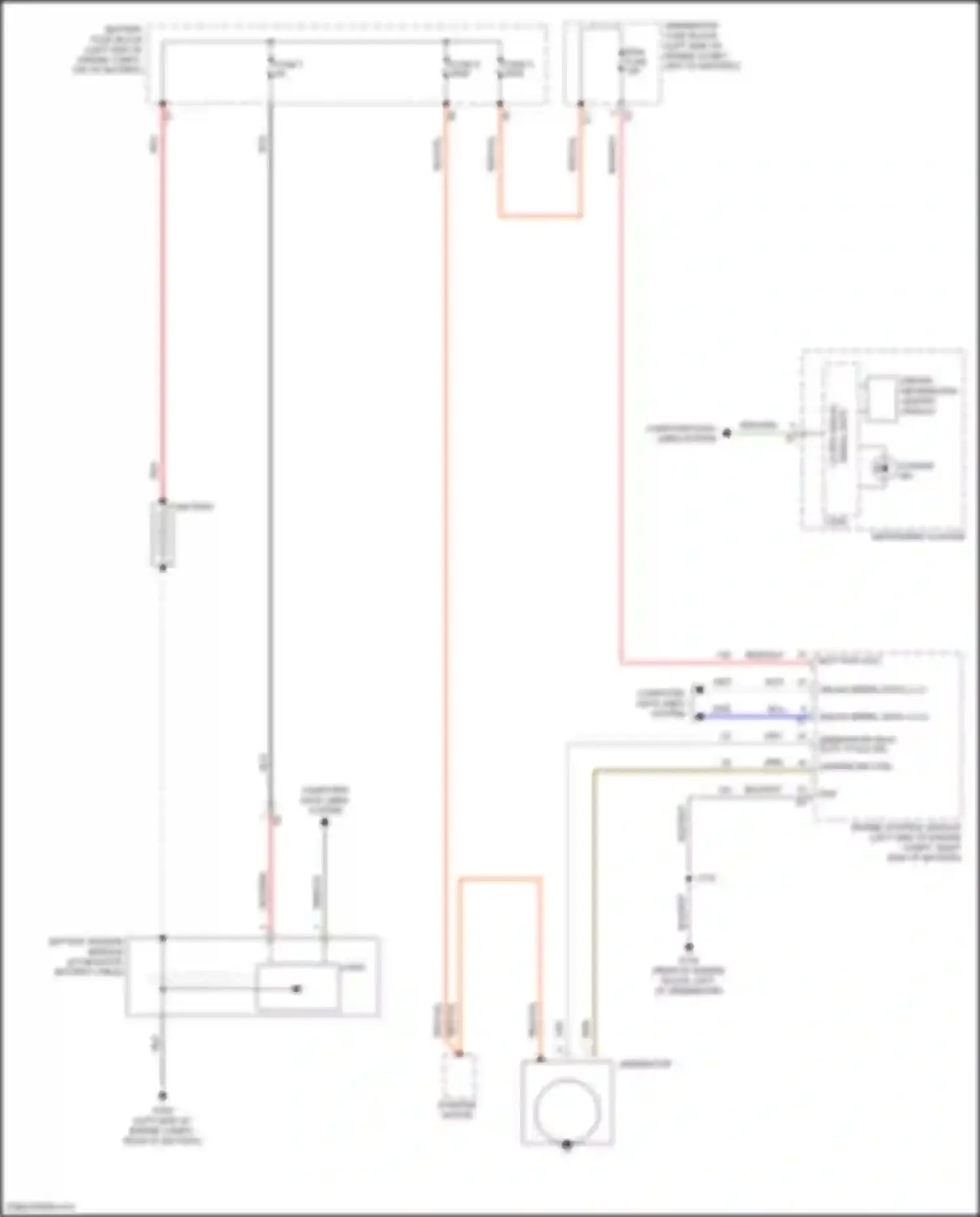 Wiring diagram charge ind for Buick Envision I (2016-2018) (1 of 2)