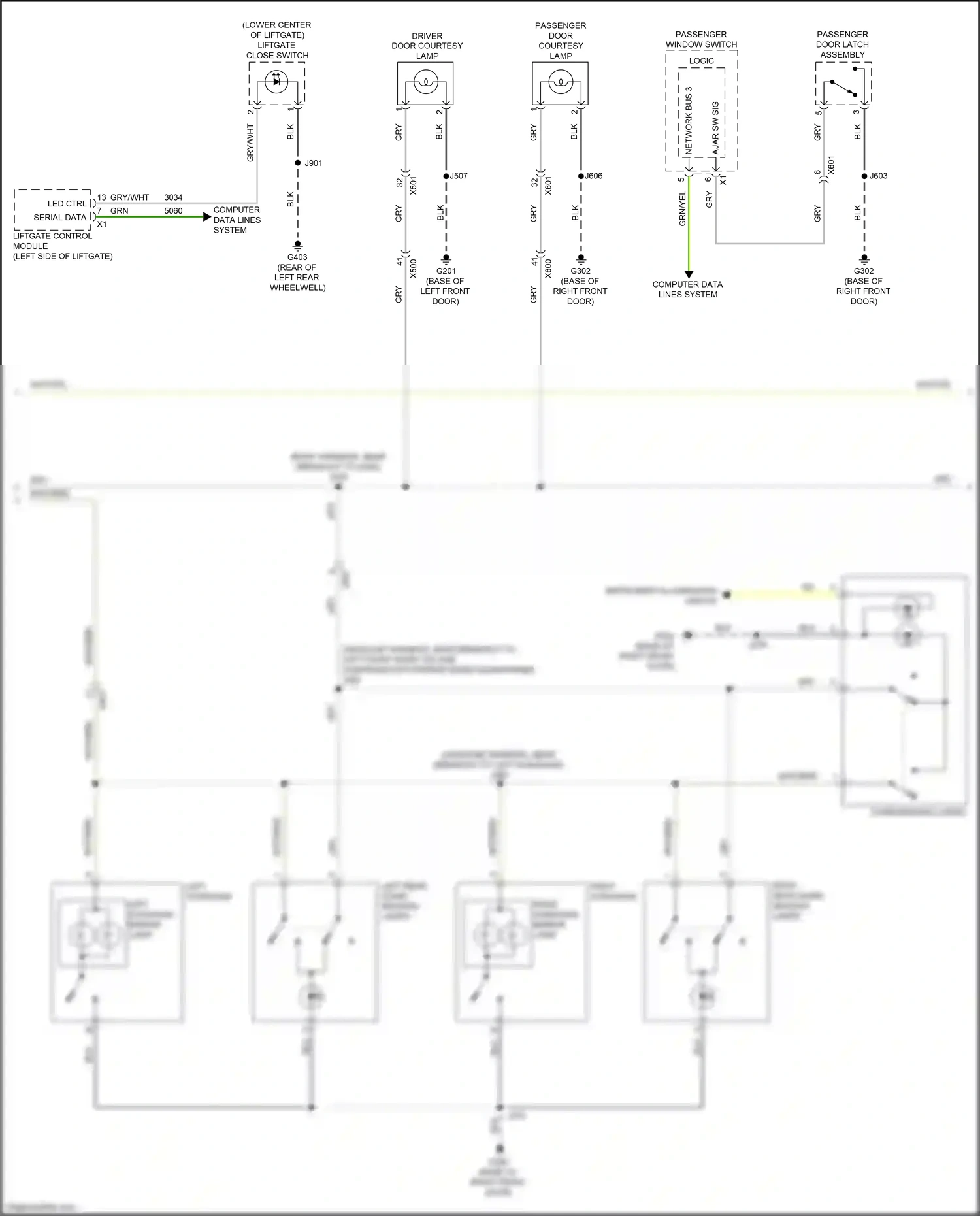 Buick Envision I (2016-2018) computer data lines system wiring diagram  (22 of 86)