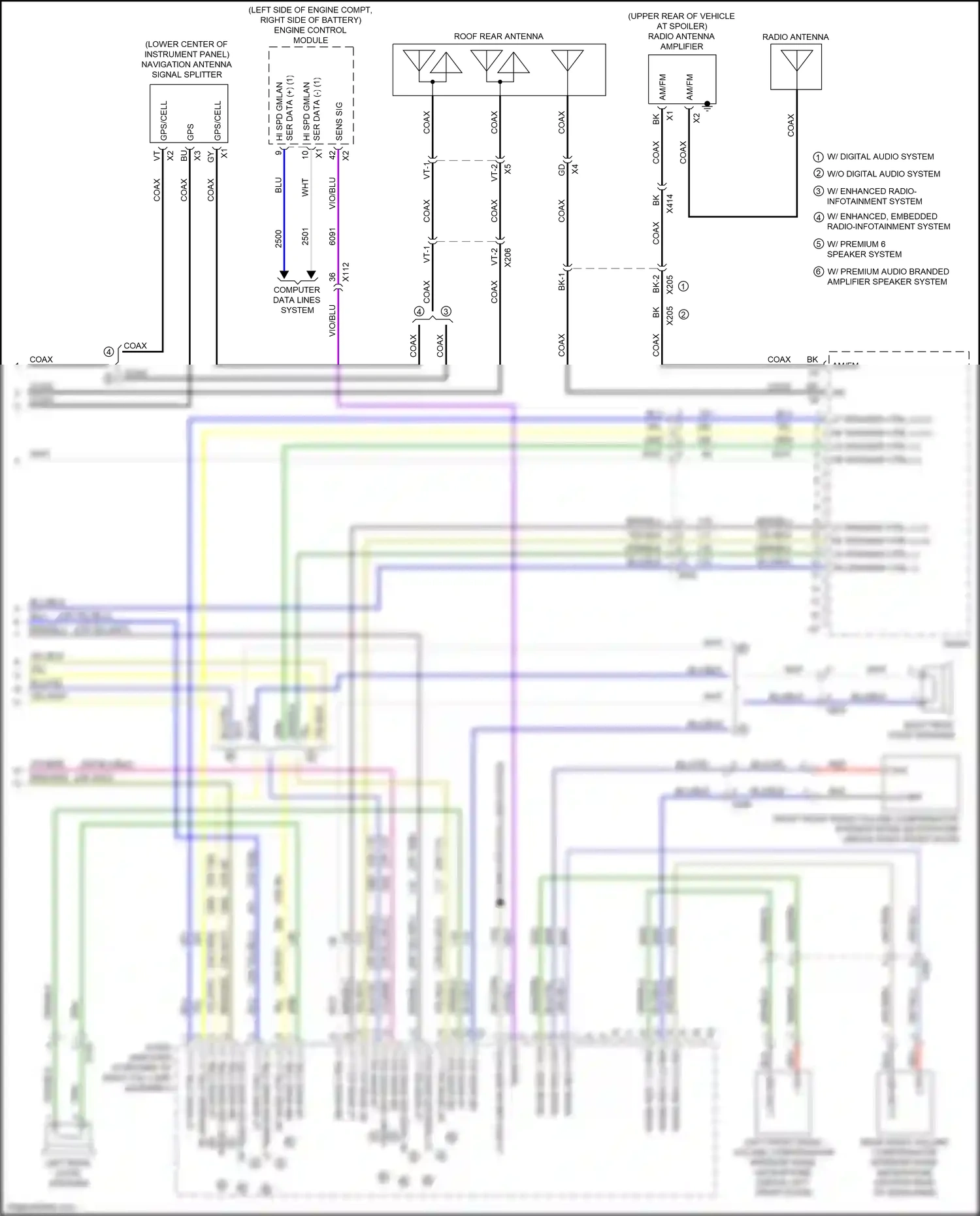 Buick Envision I (2016-2018) computer data lines system wiring diagram  (14 of 86)