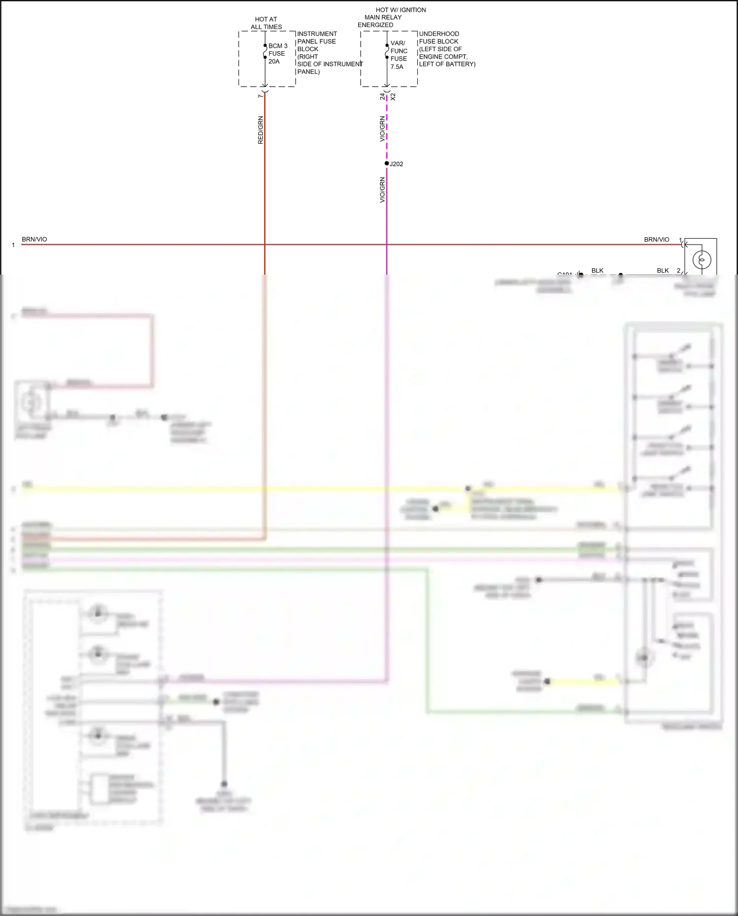 Buick Envision I (2016-2018) computer data lines system wiring diagram  (65 of 86)