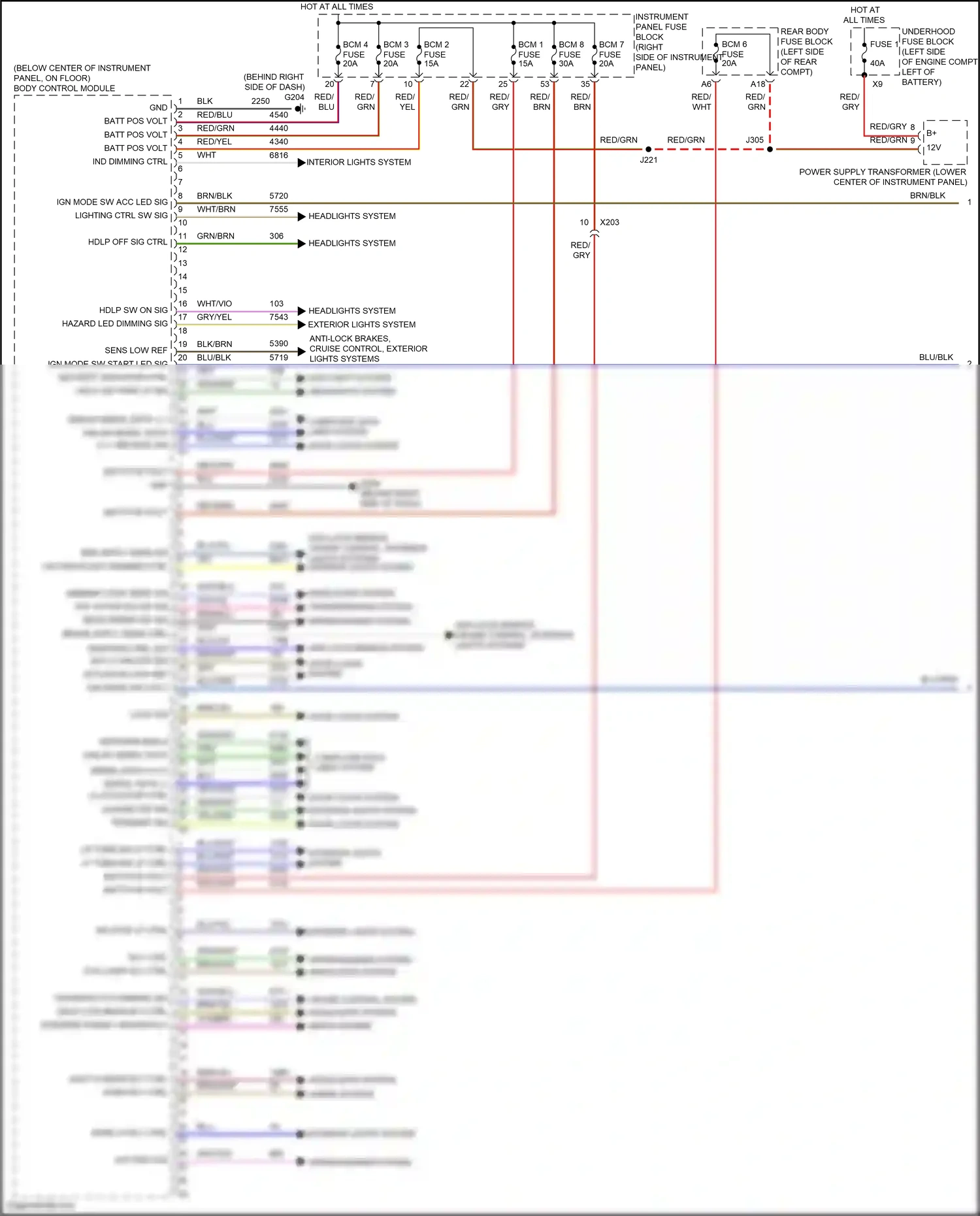 Buick Envision I (2016-2018) computer data lines system wiring diagram  (51 of 86)