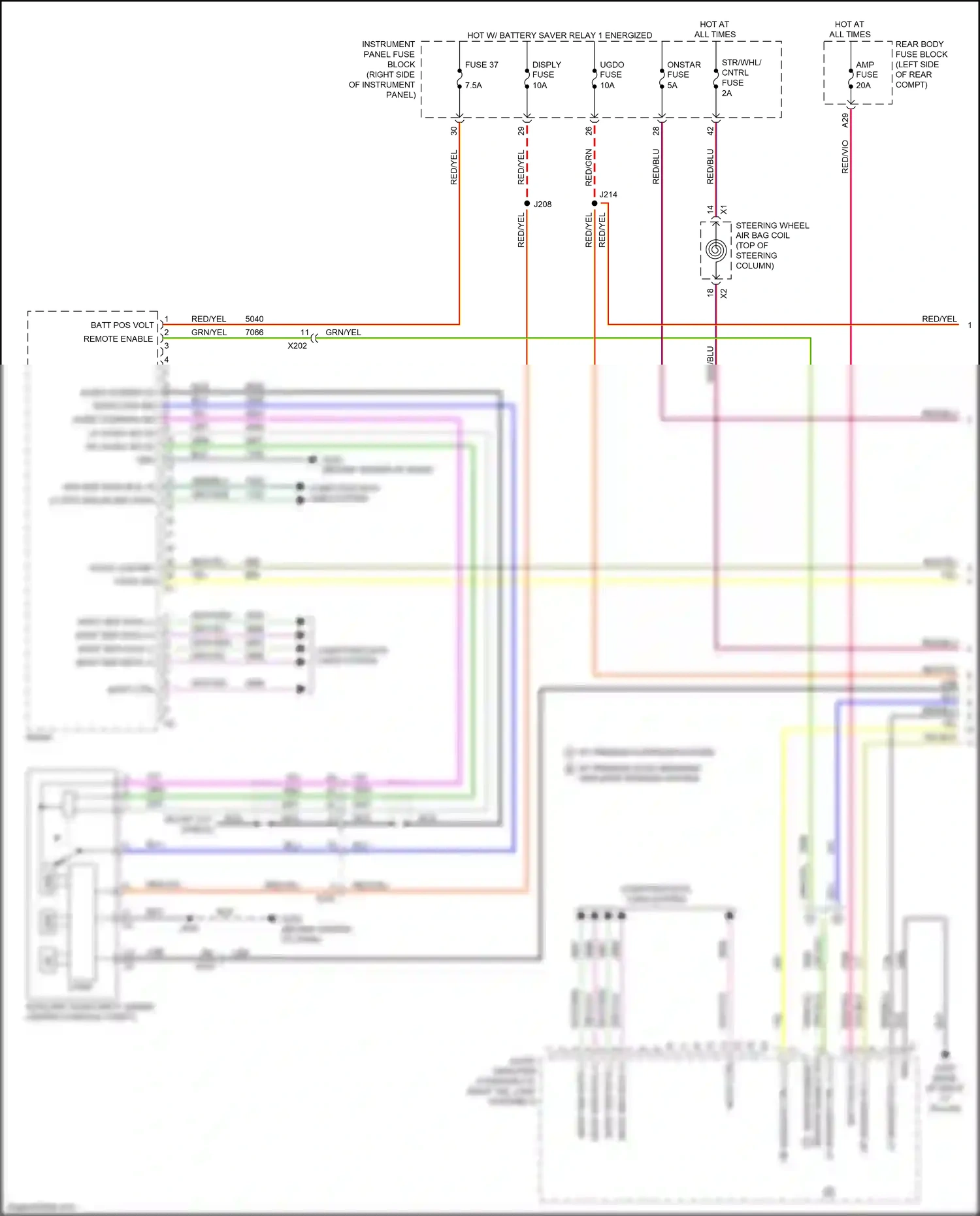Buick Envision I (2016-2018) computer data lines system wiring diagram  (12 of 86)