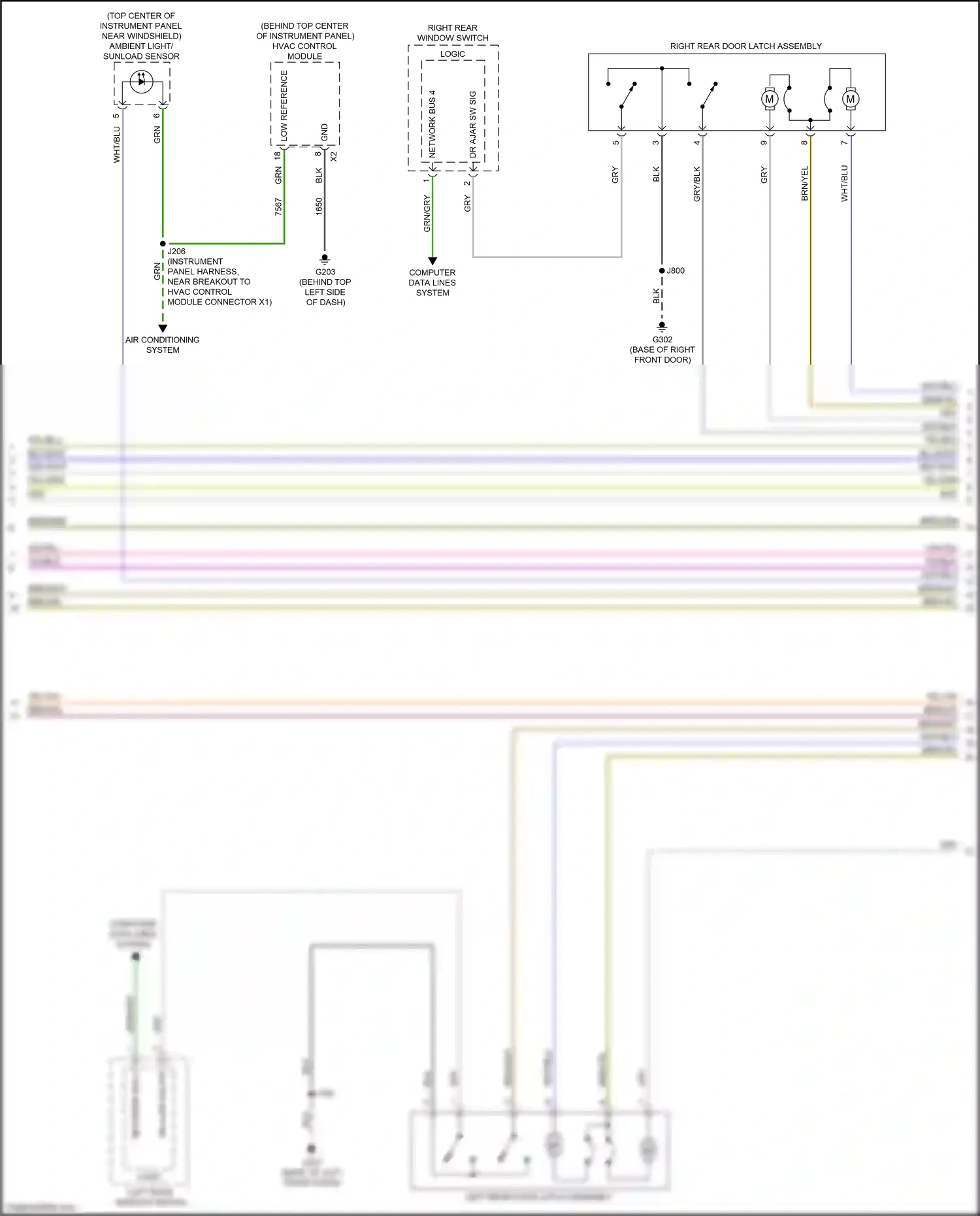 Buick Envision I (2016-2018) computer data lines system wiring diagram  (38 of 86)