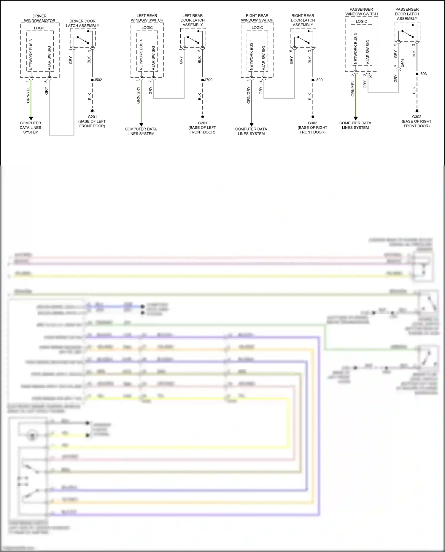 Buick Envision I (2016-2018) computer data lines system wiring diagram  (44 of 86)