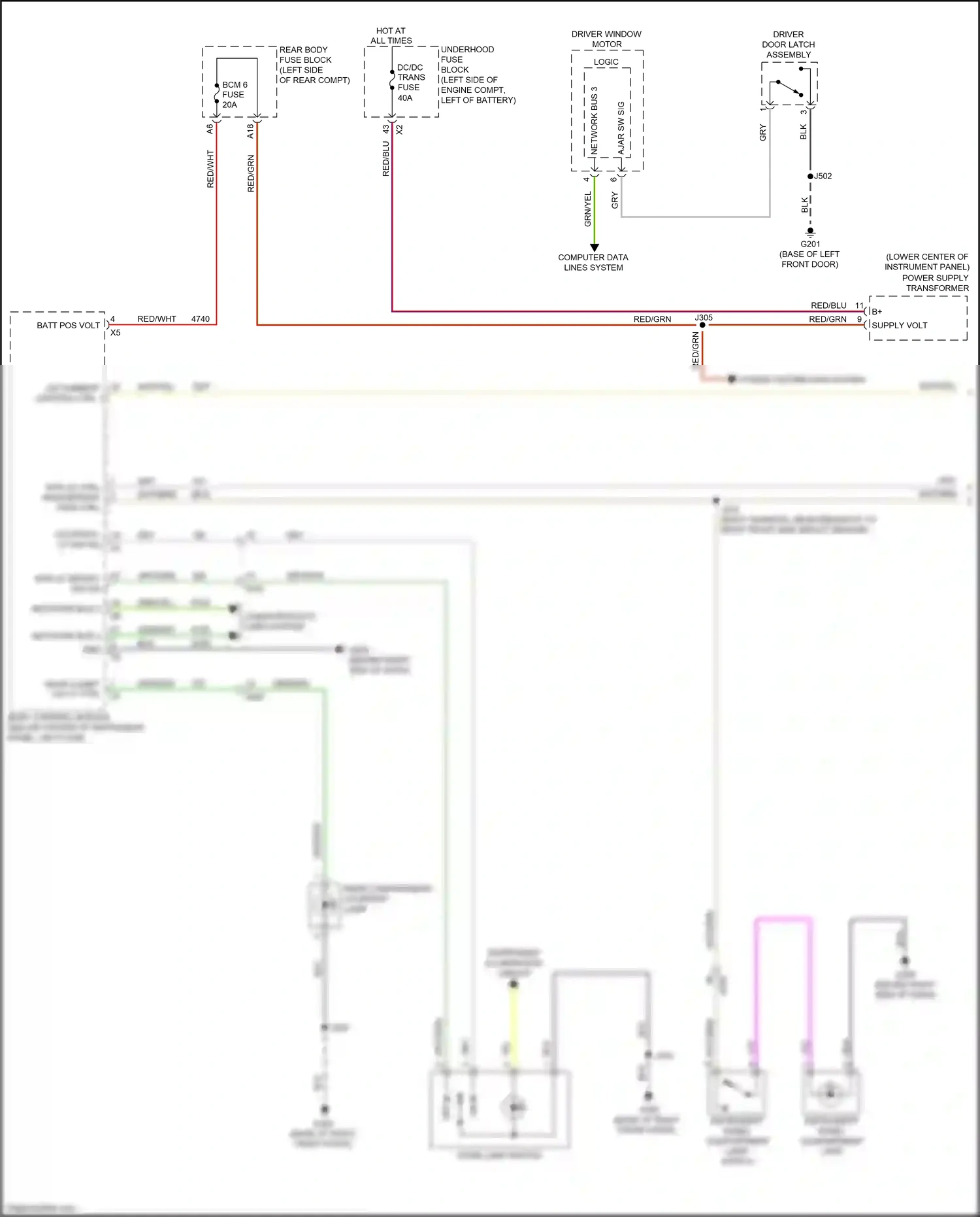 Buick Envision I (2016-2018) computer data lines system wiring diagram  (21 of 86)
